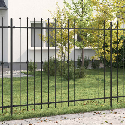 Recinzione a punte Asten Nero 200 x 200 cm | homemem39