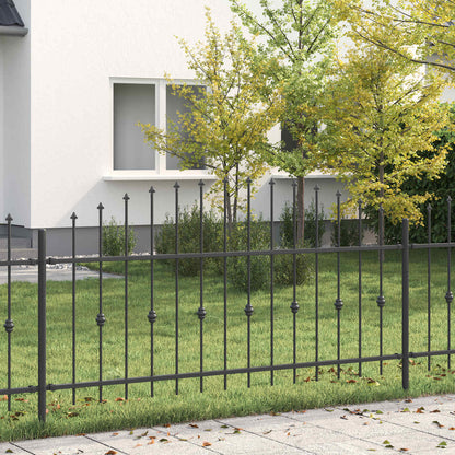 Recinzione a punte Asten Nero 200 x 130 cm | homemem39