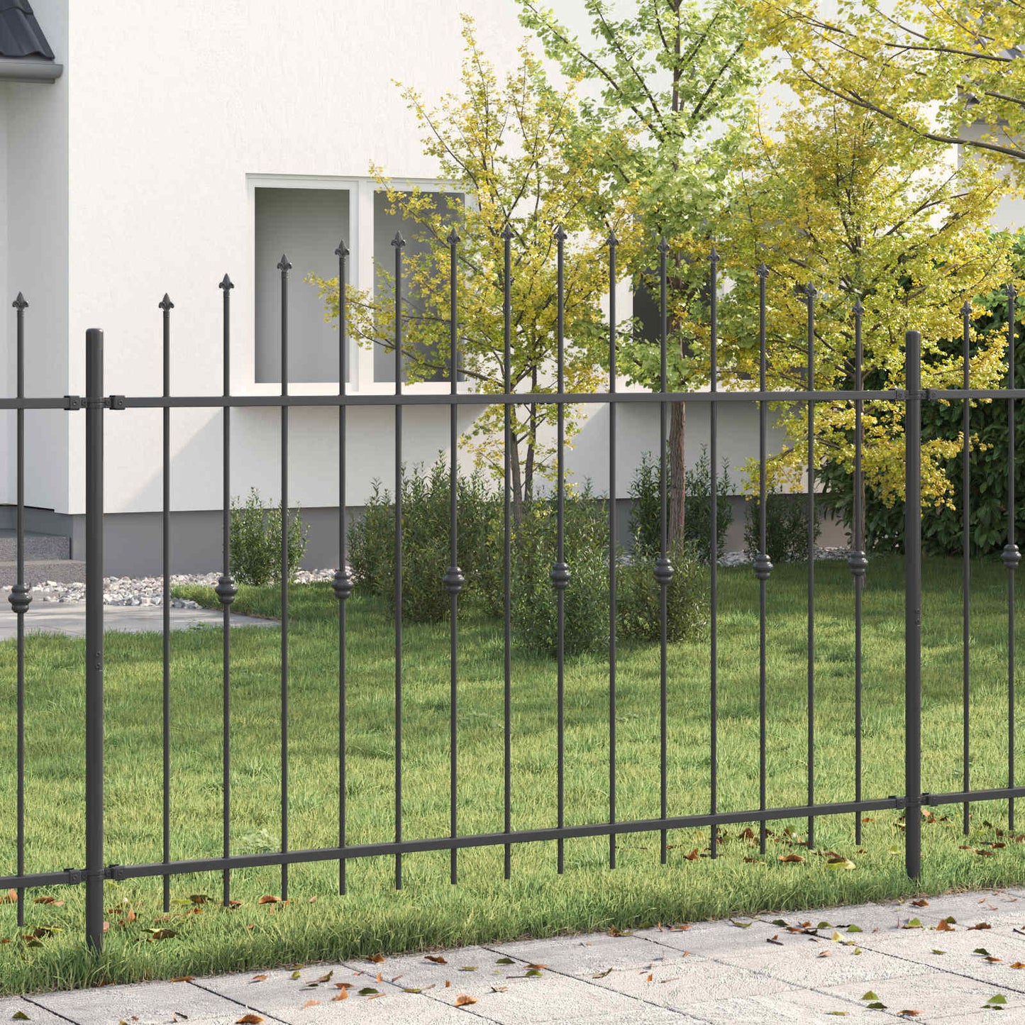 Recinzione a punte Asten Nero | homemem39
