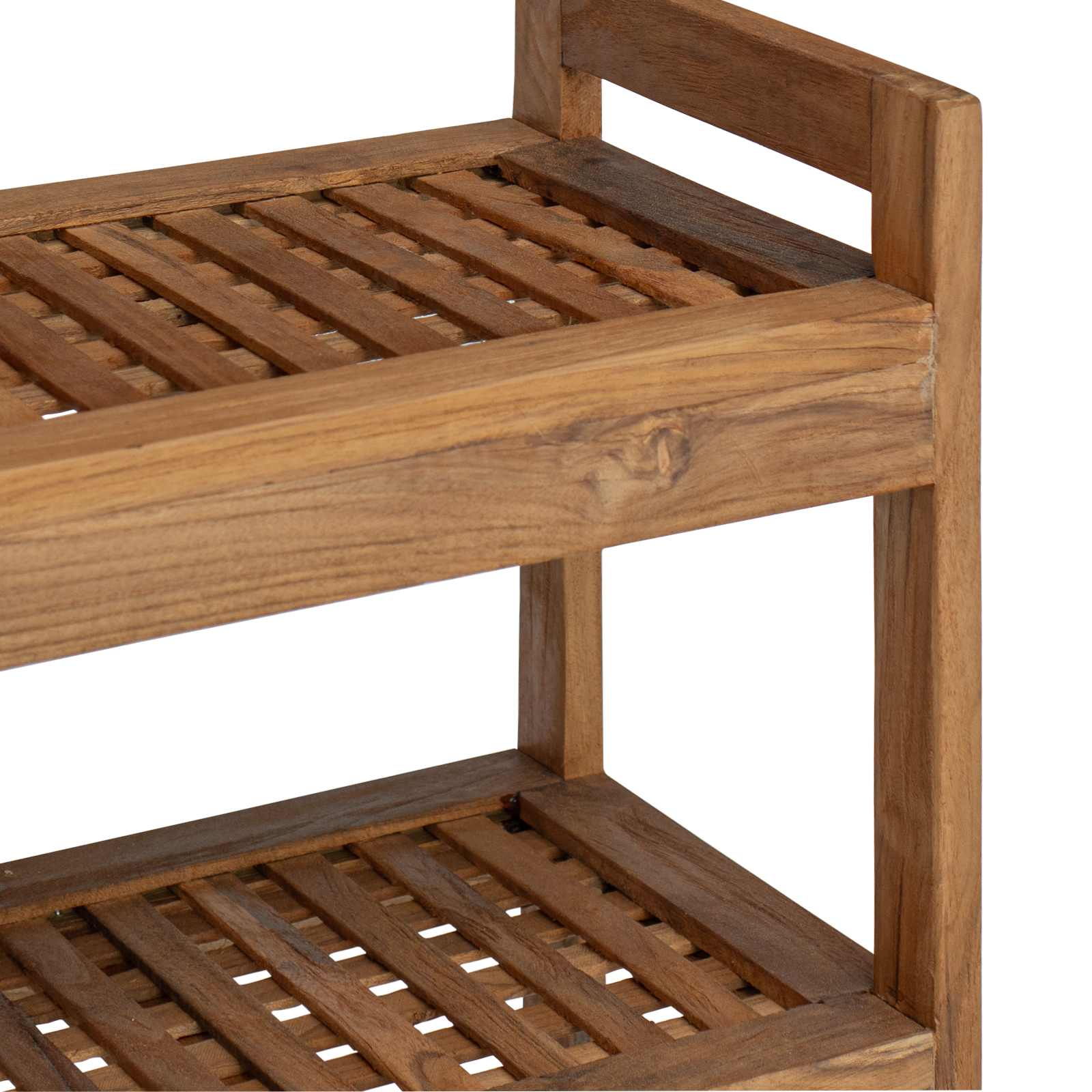 Mensola da bagno Naturale 45 x 30 x 45 cm Legno di teak solido | homemem39