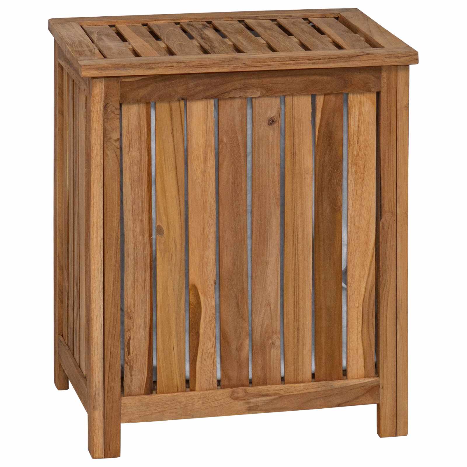 Cesto per Lavanderia Naturale 50 x 35 x 60 cm | homemem39