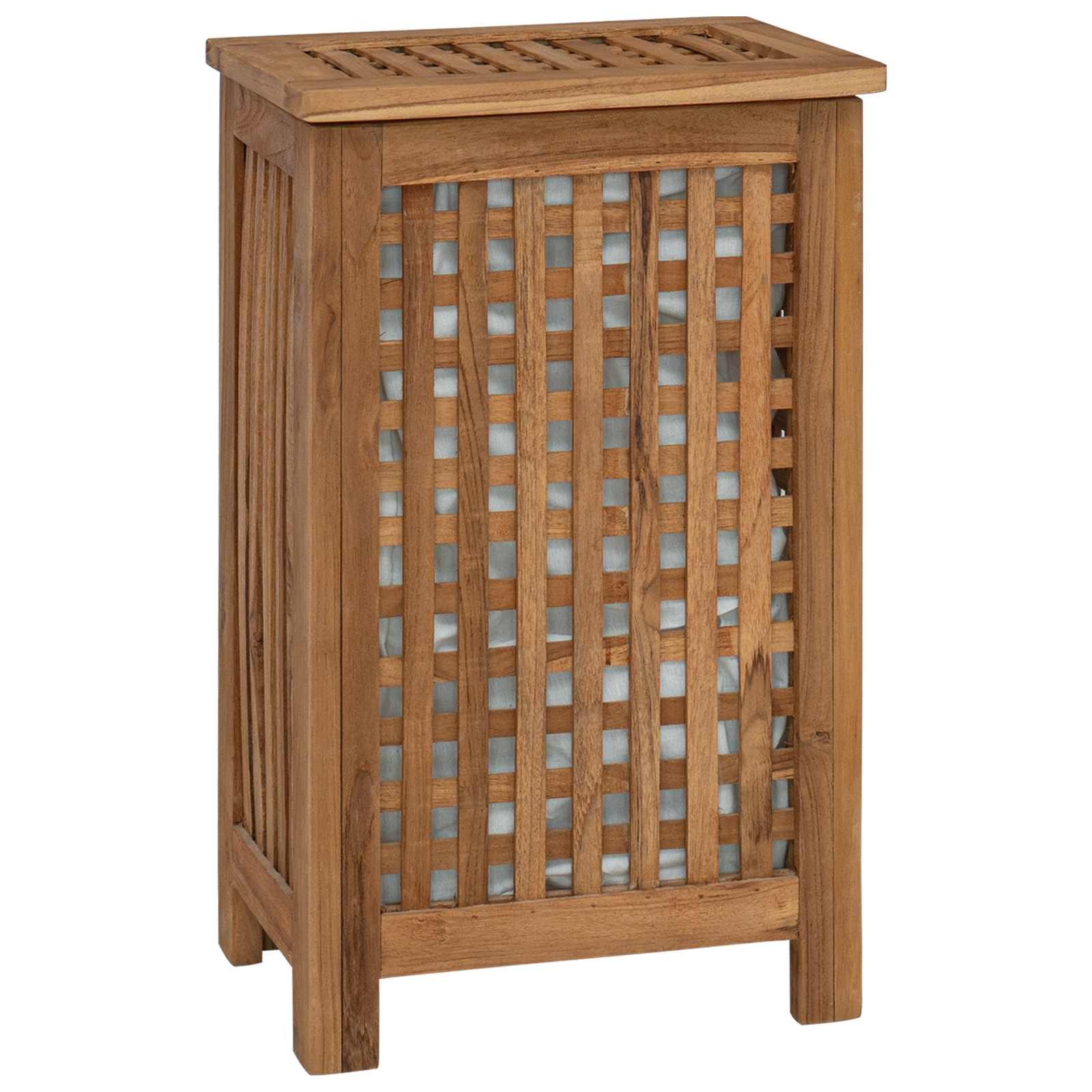 Cesto per Lavanderia Naturale 35 x 25 x 60 cm | homemem39
