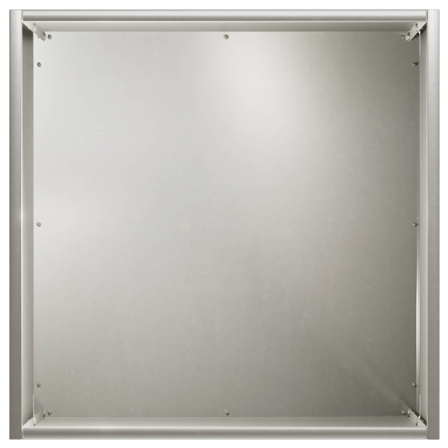 Vaso da giardino 2 pz Argento 20 x 20 x 20 cm Acciaio Inox | homemem39
