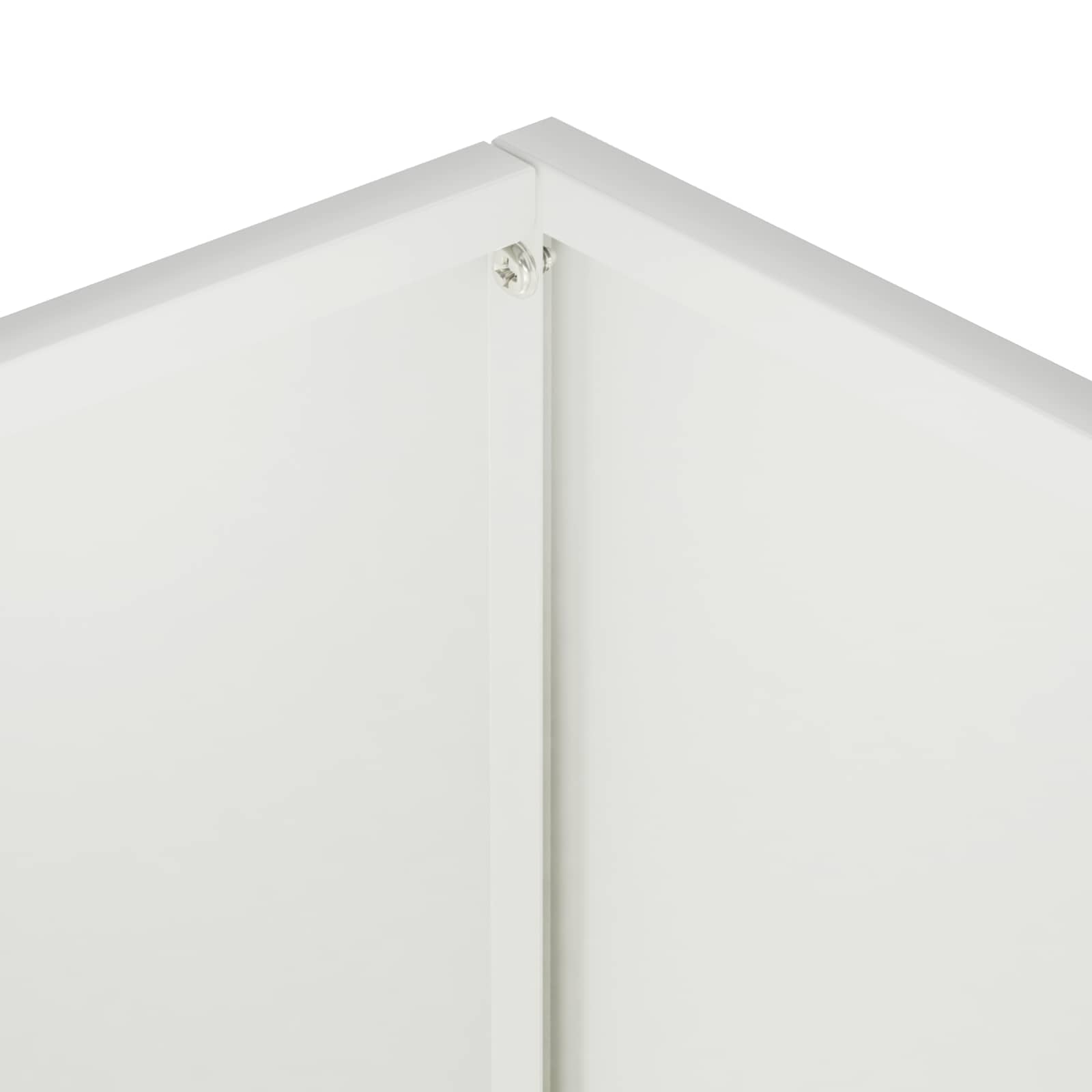 Vaso da giardino 2 pz Bianco 45 x 45 x 45 cm | homemem39