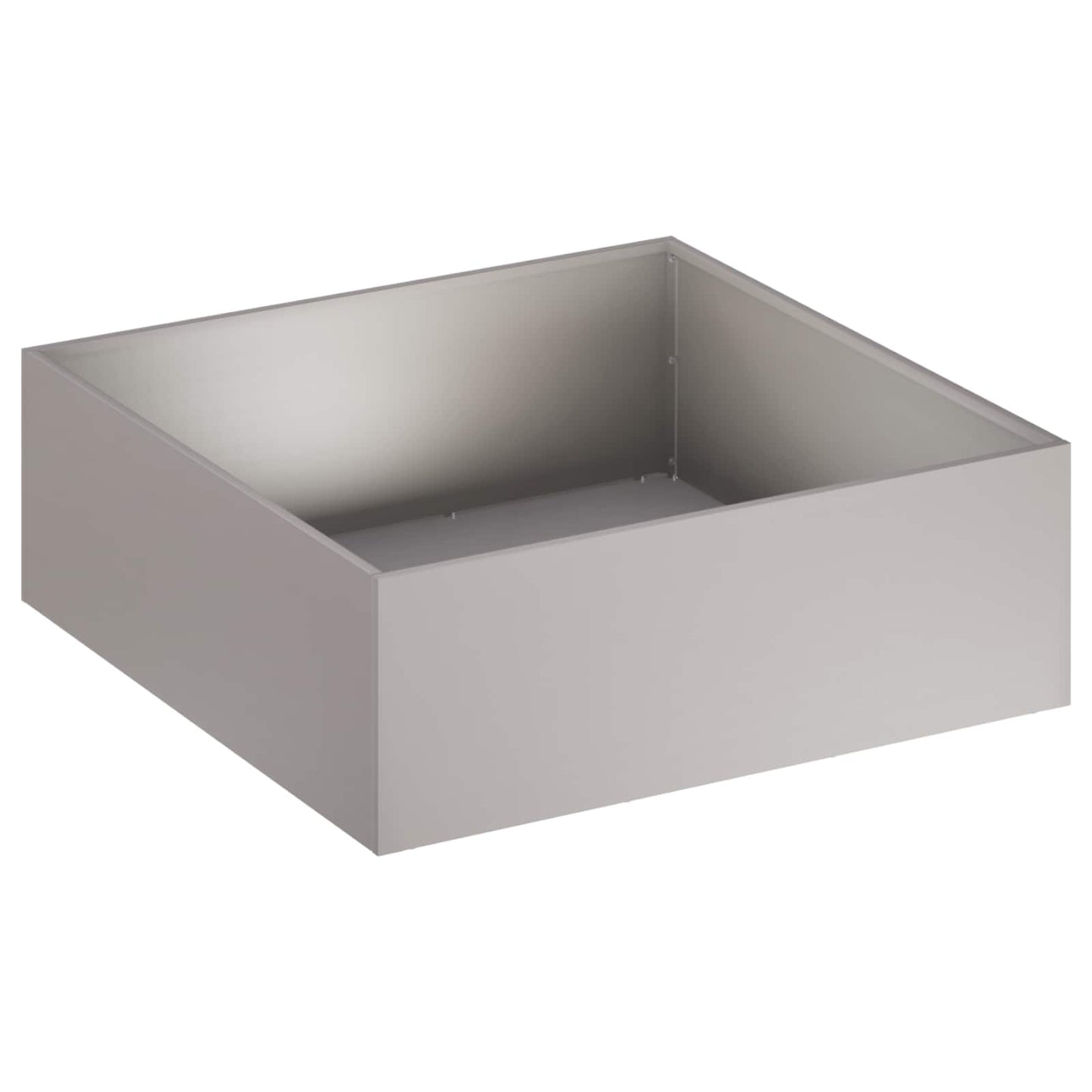 Vaso da giardino Ruggine 60 x 60 x 20 cm Acciaio Corten | homemem39