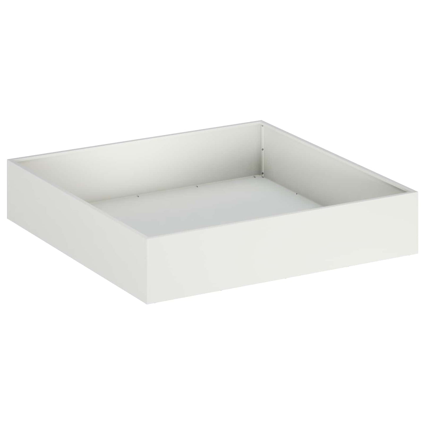 Vaso da giardino 2 pz Bianco 80 x 80 x 20 cm