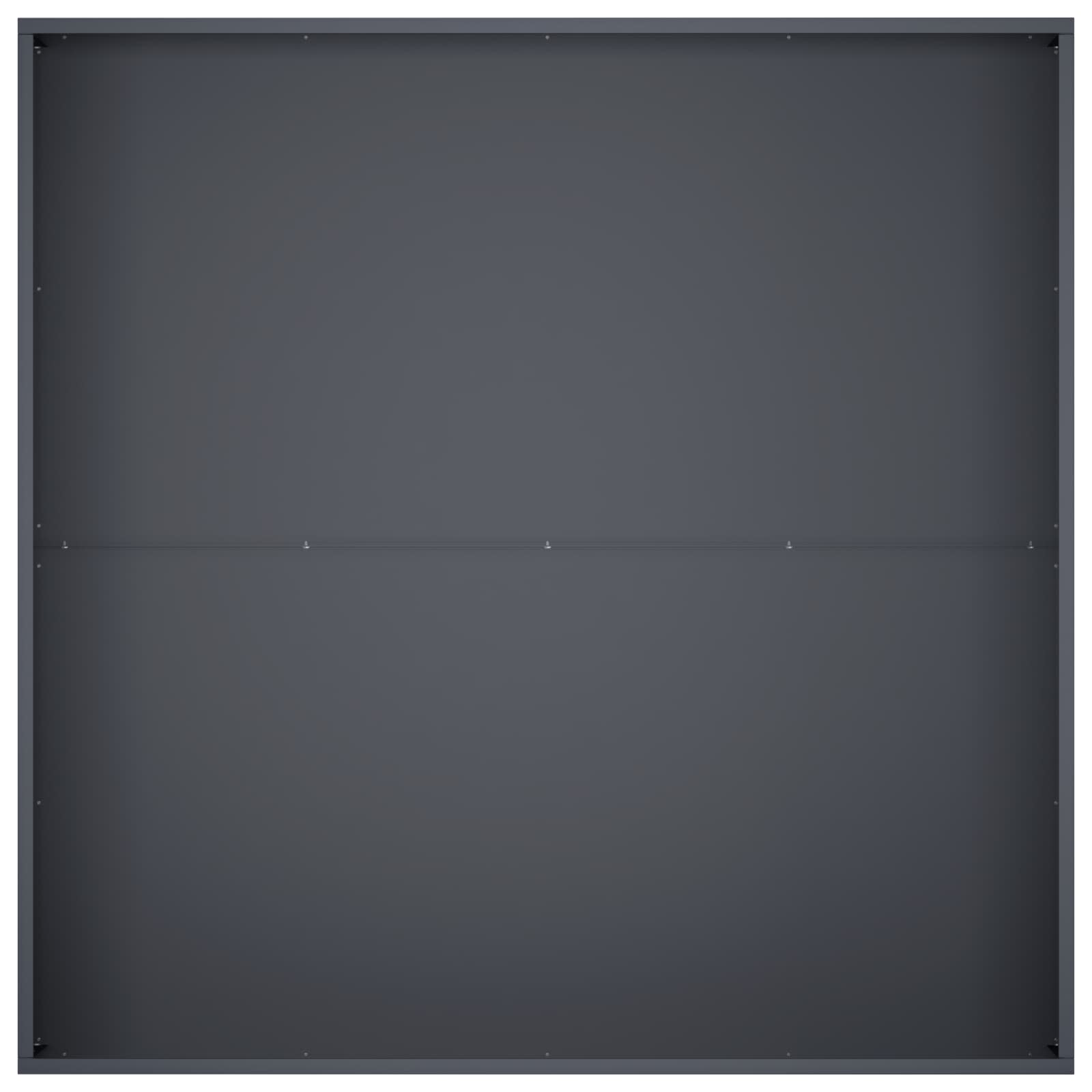Vaso da giardino 2 pz Antracite 80 x 80 x 20 cm | homemem39