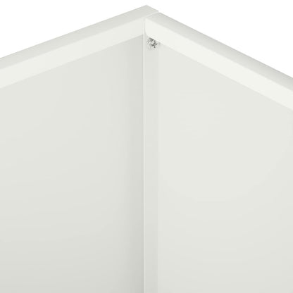 Vaso da giardino Bianco 40 x 40 x 30 cm | homemem39