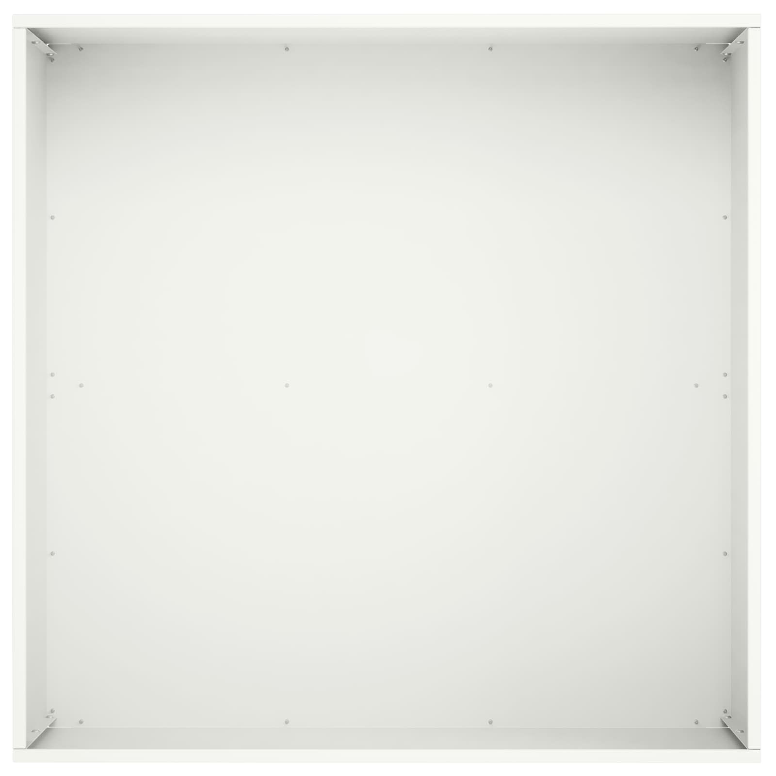 Vaso da giardino 2 pz Bianco 40 x 40 x 30 cm | homemem39