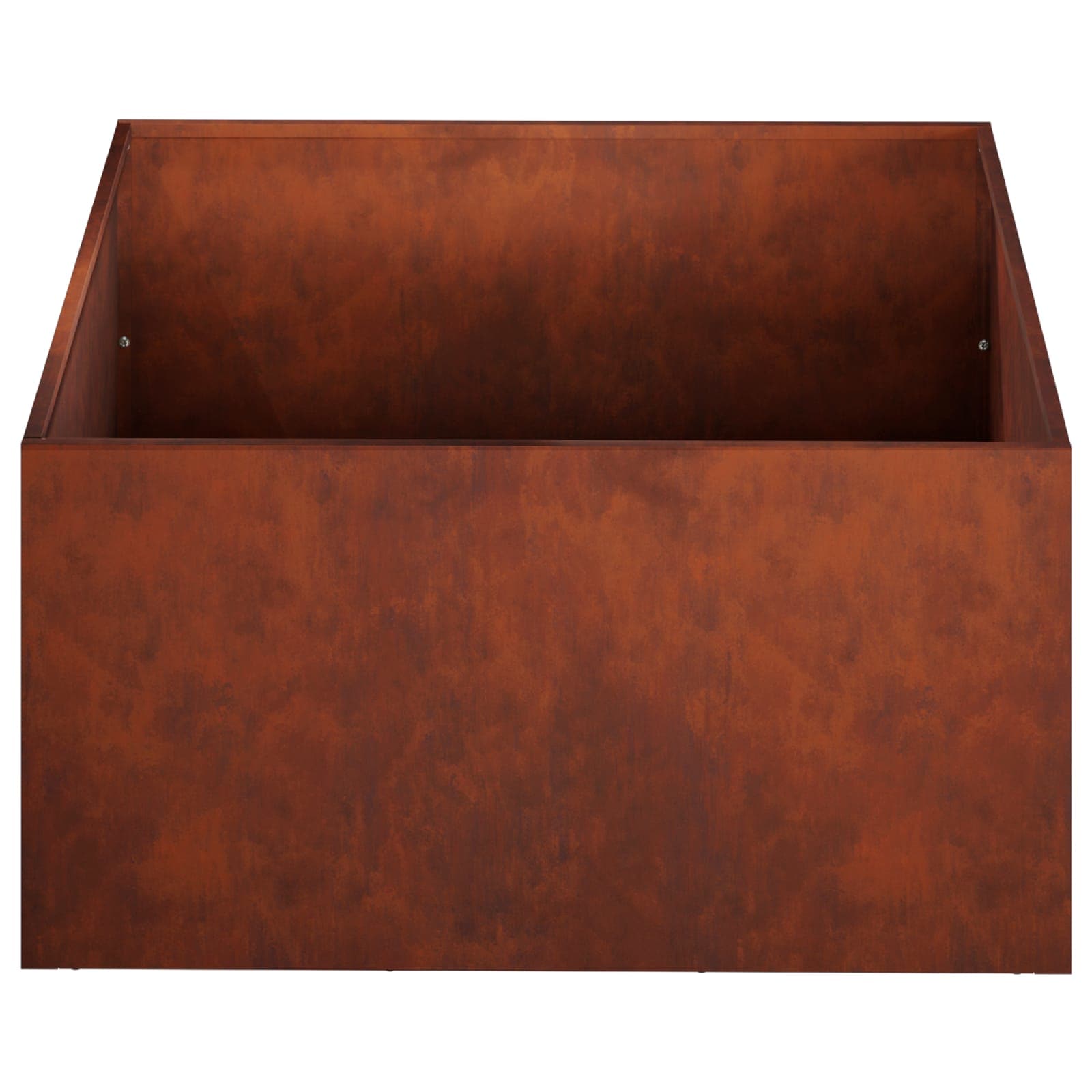 Vaso da giardino Ruggine 40 x 40 x 30 cm Acciaio Corten | homemem39
