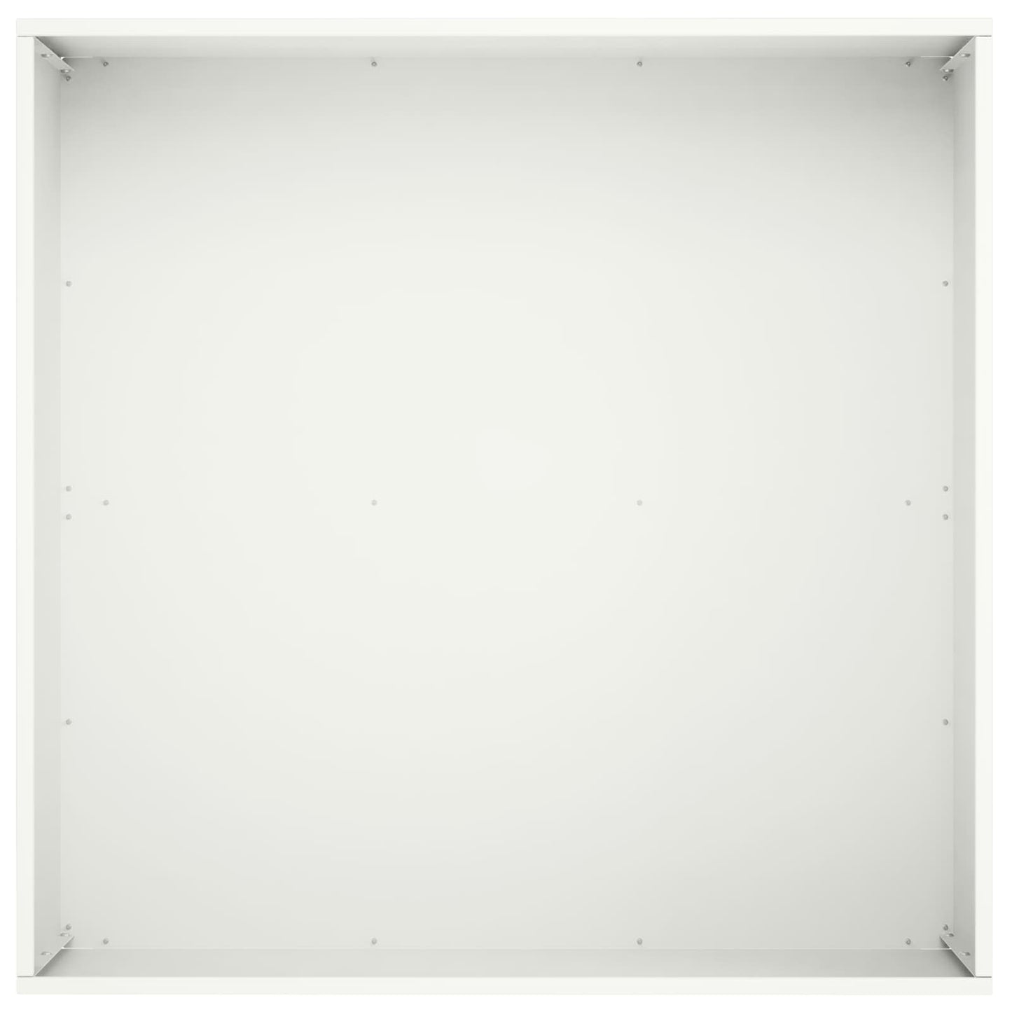 Vaso da giardino Bianco 60 x 60 x 30 cm | homemem39