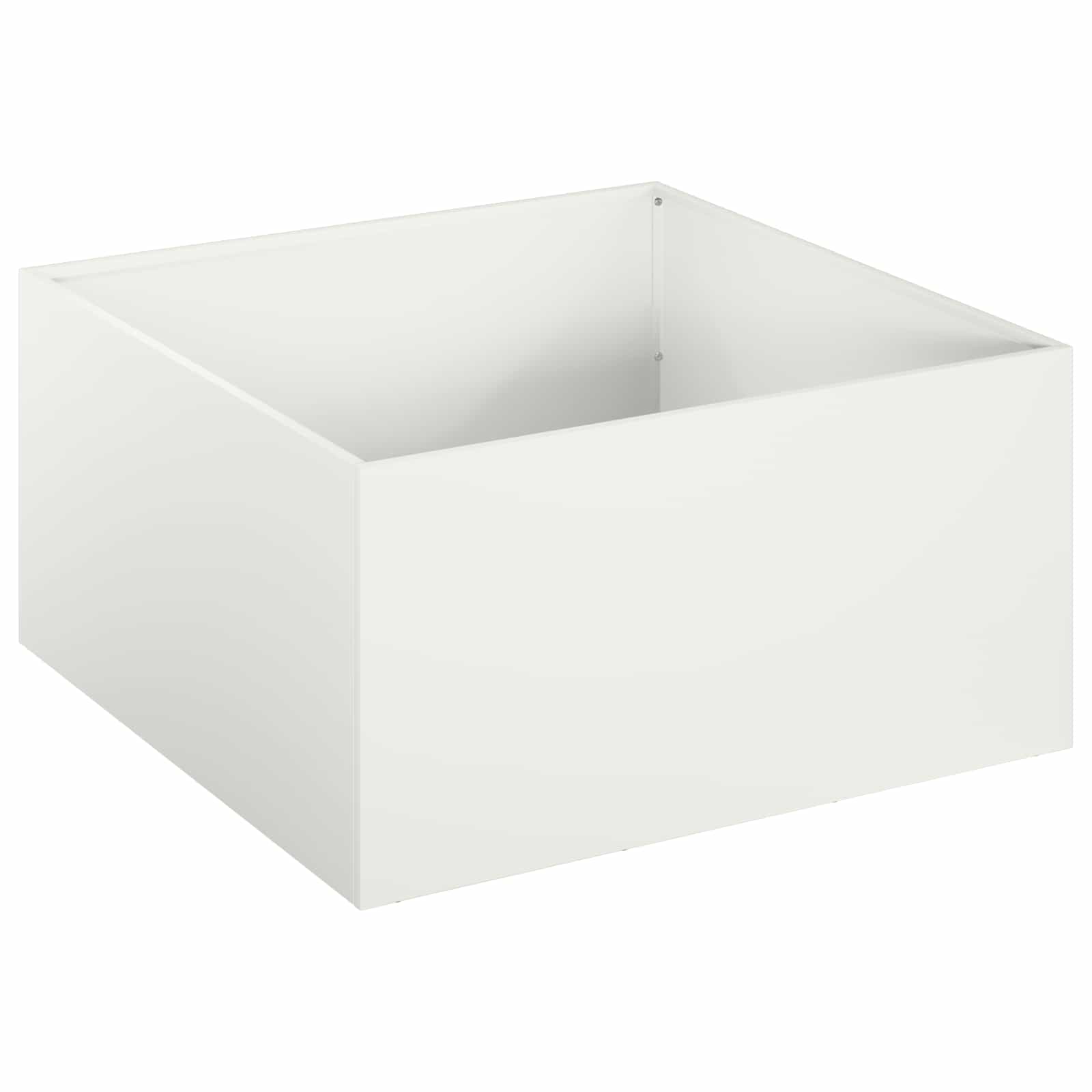 Vaso da giardino 2 pz Bianco 60 x 60 x 30 cm | homemem39