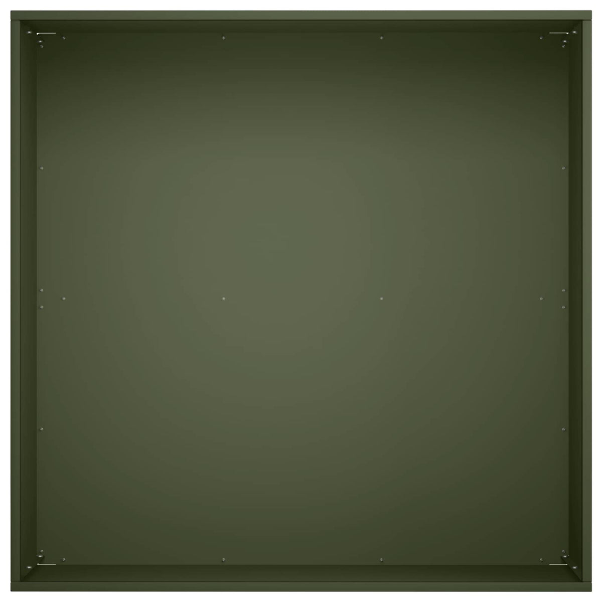 Vaso da giardino Verde Oliva 60 x 60 x 30 cm | homemem39