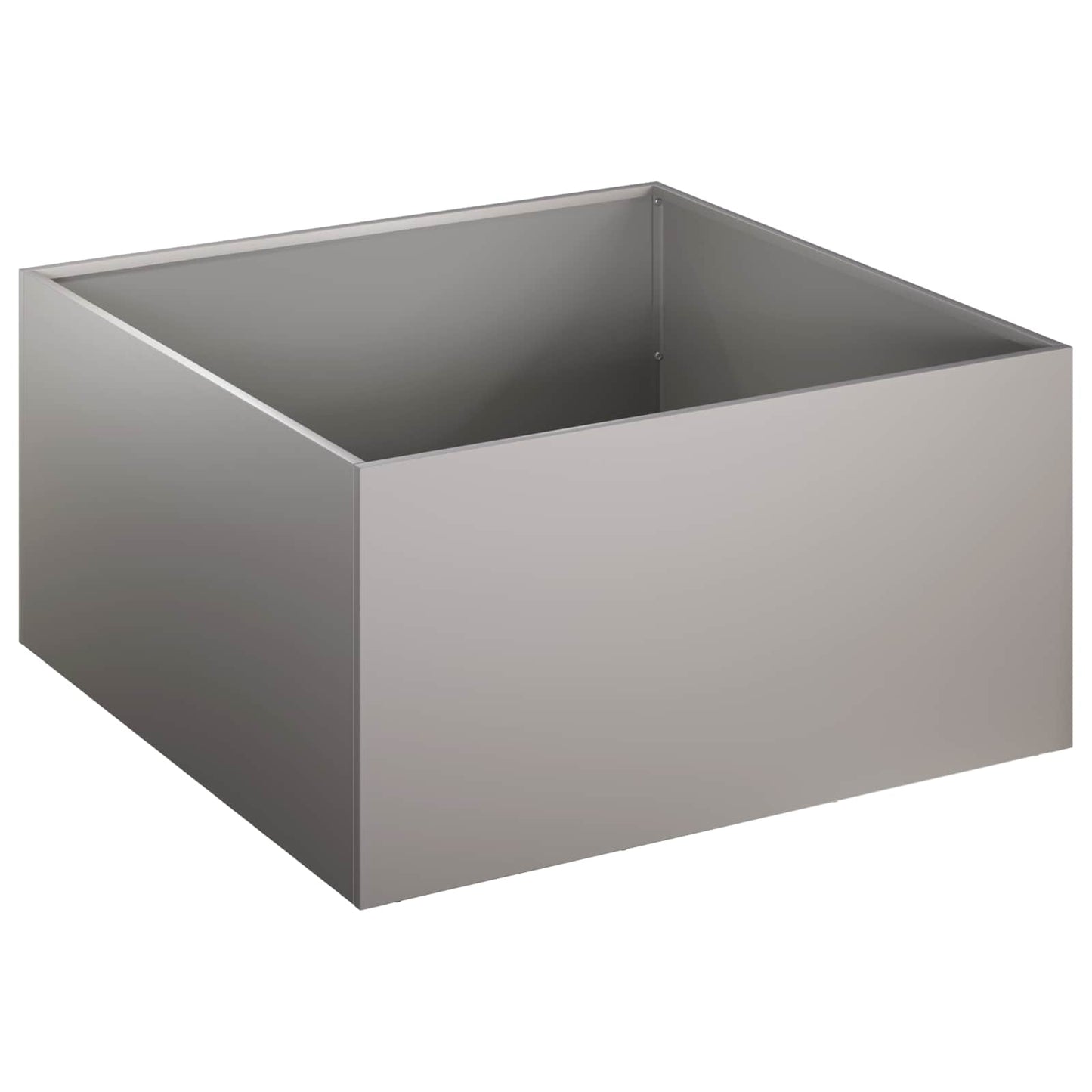 Vaso da giardino Ruggine 60 x 60 x 30 cm Acciaio Corten