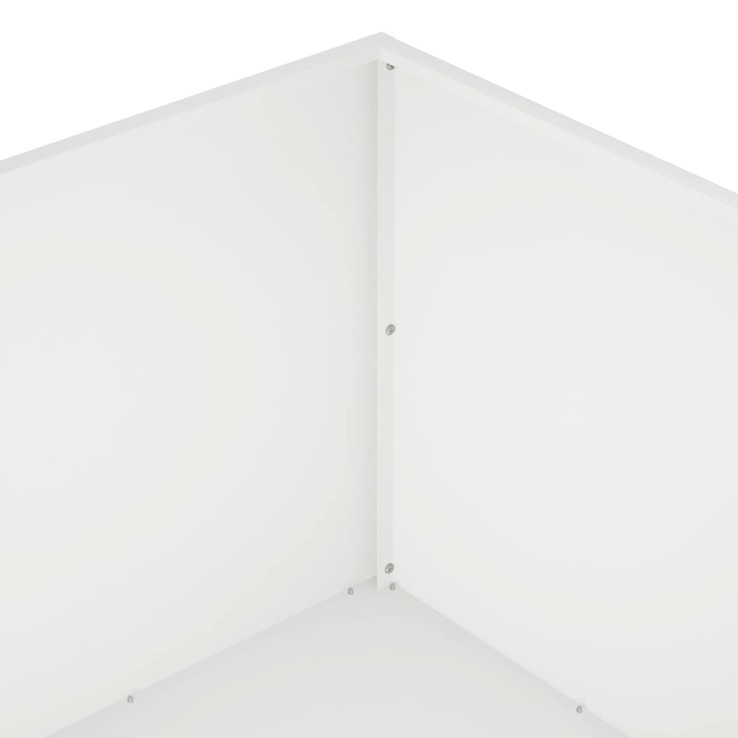 Vaso da giardino Bianco 80 x 80 x 40 cm | homemem39