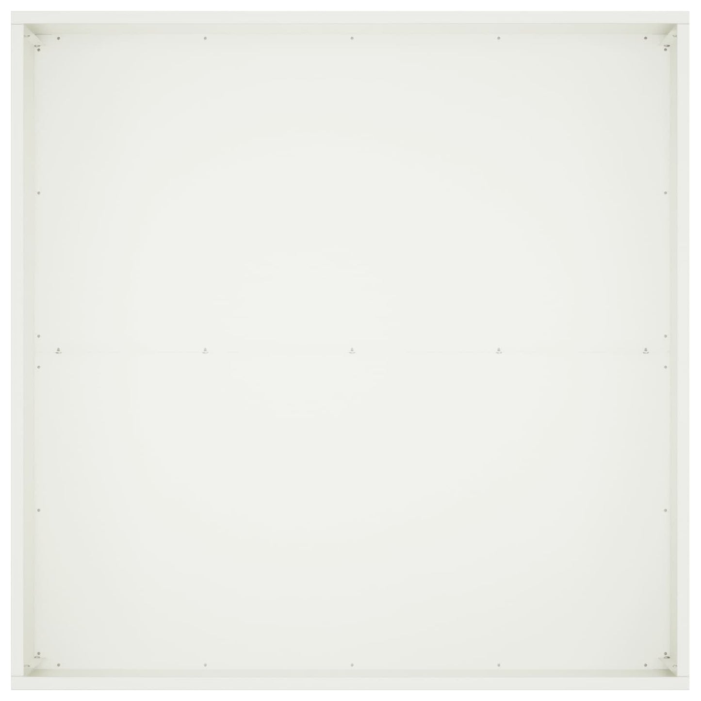 Vaso da giardino 2 pz Bianco 80 x 80 x 40 cm | homemem39
