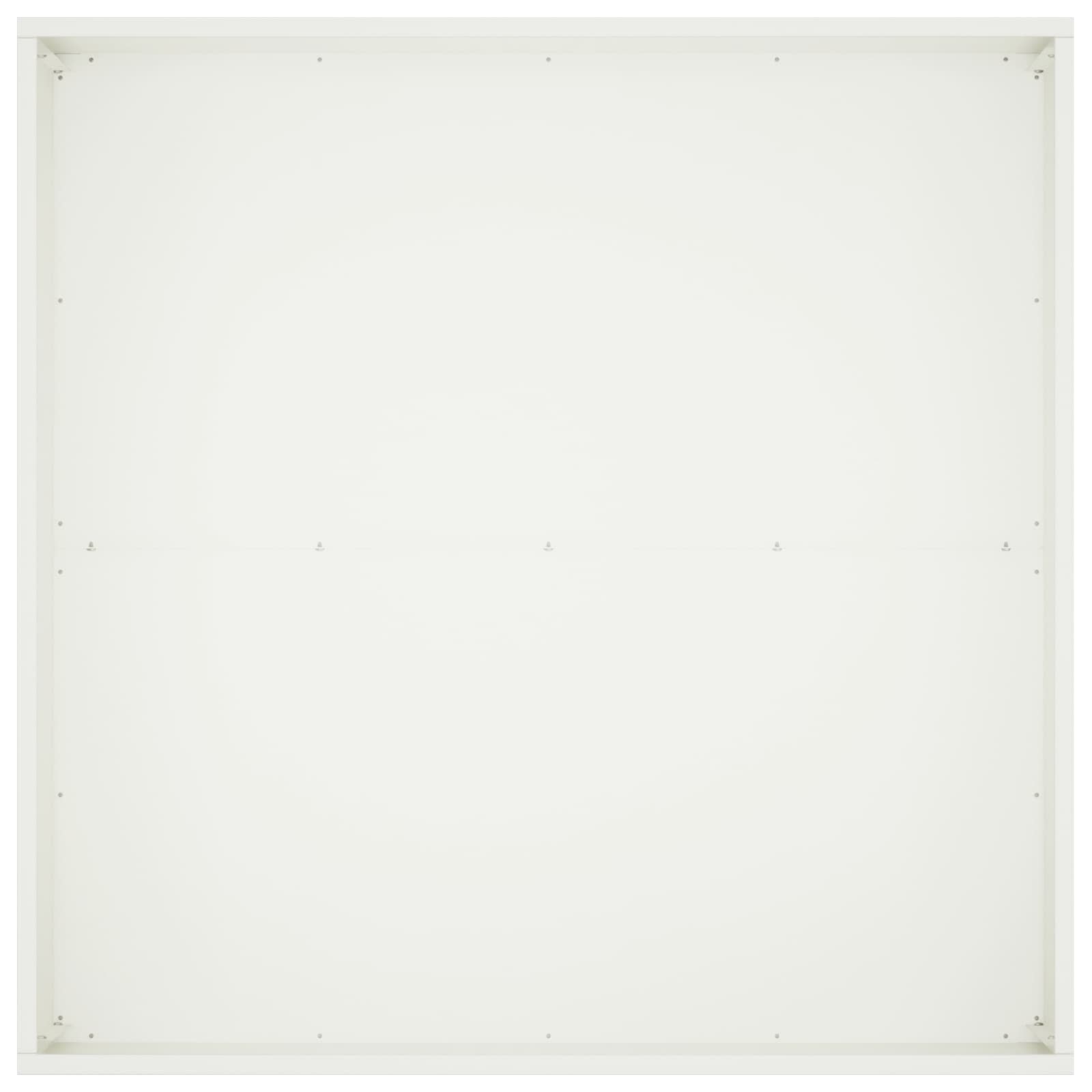 Vaso da giardino 2 pz Bianco 80 x 80 x 40 cm | homemem39