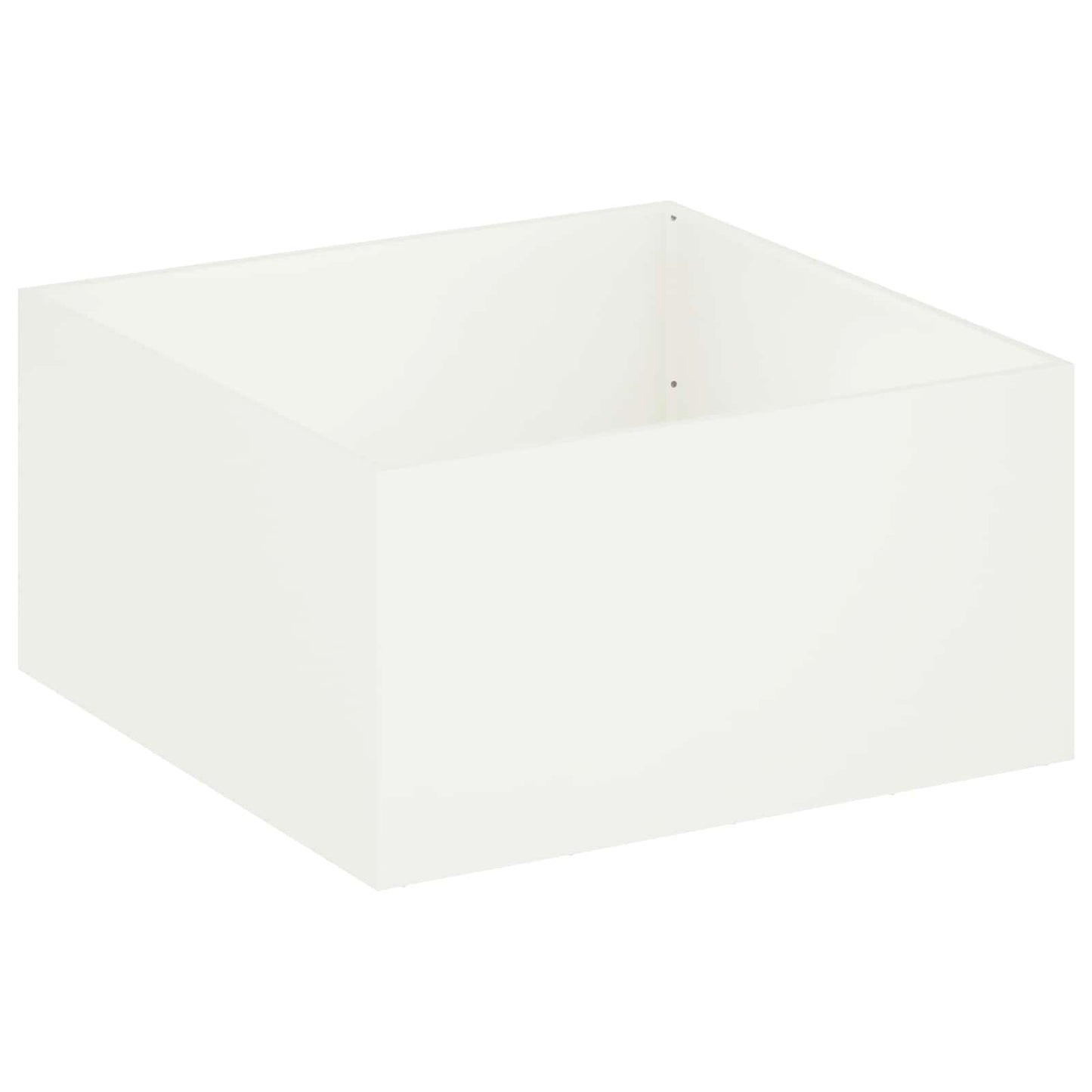 Vaso da giardino 2 pz Bianco 80 x 80 x 40 cm | homemem39