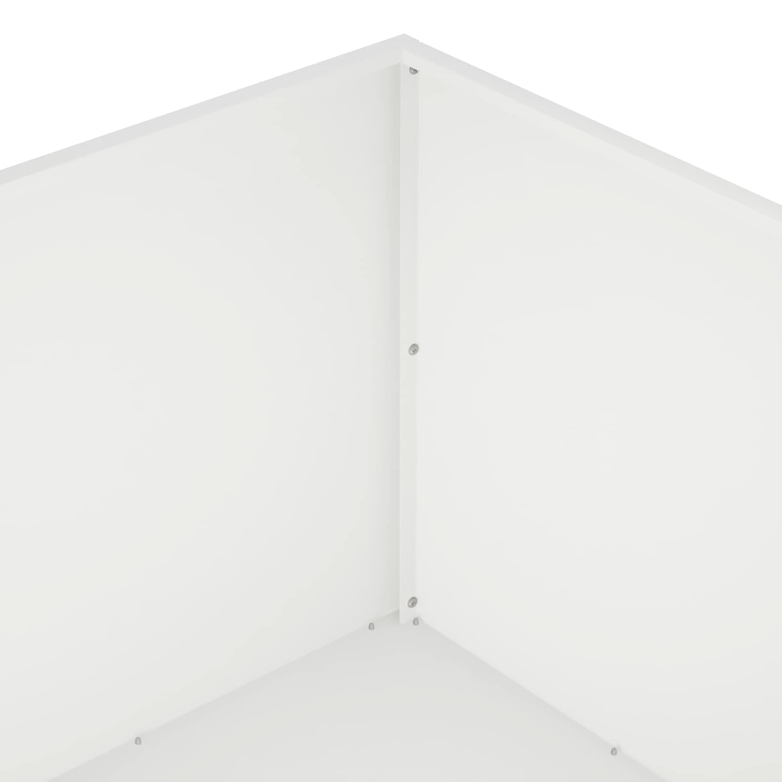 Vaso da giardino 2 pz Bianco 80 x 80 x 40 cm | homemem39