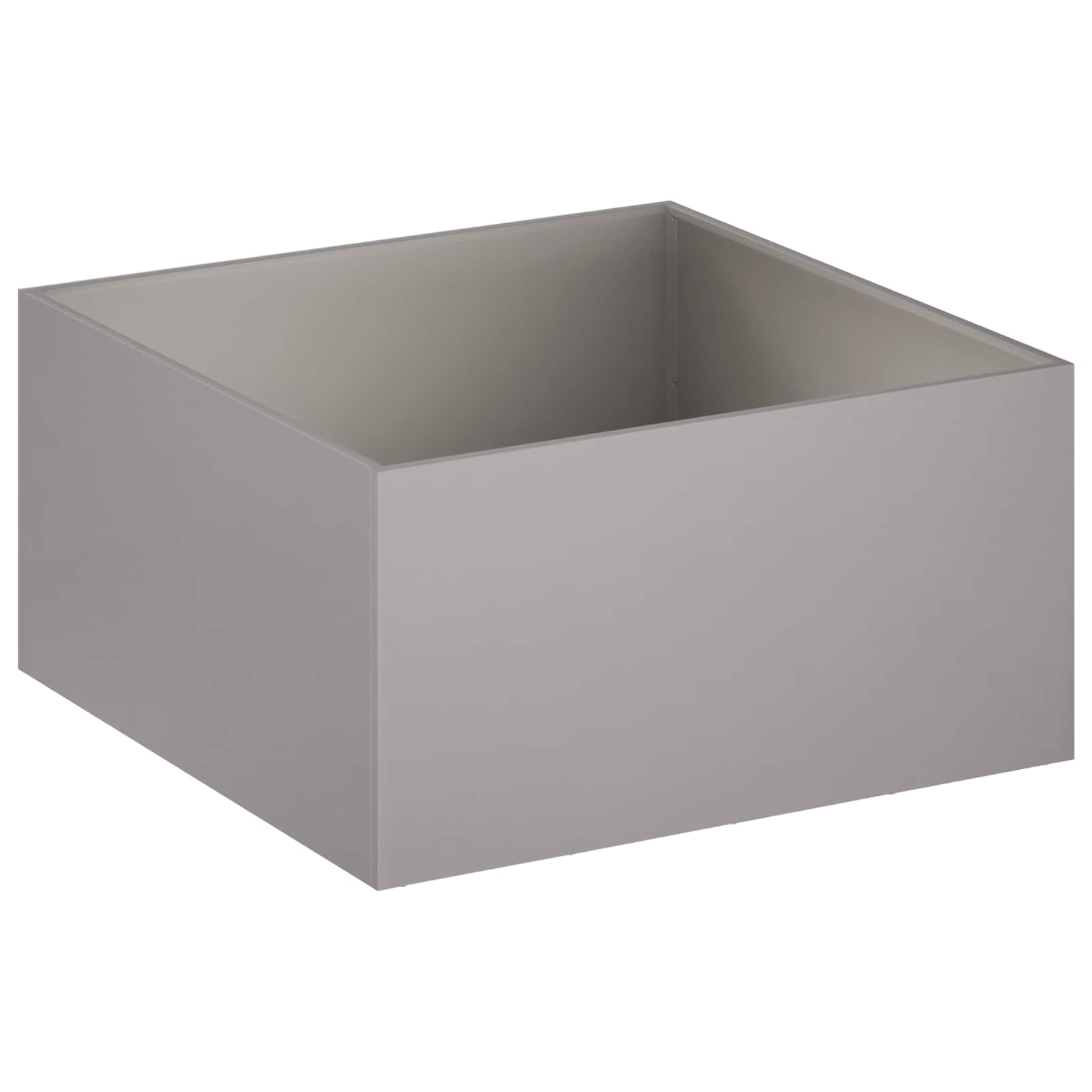 Vaso da giardino Ruggine 80 x 80 x 40 cm Acciaio Corten | homemem39