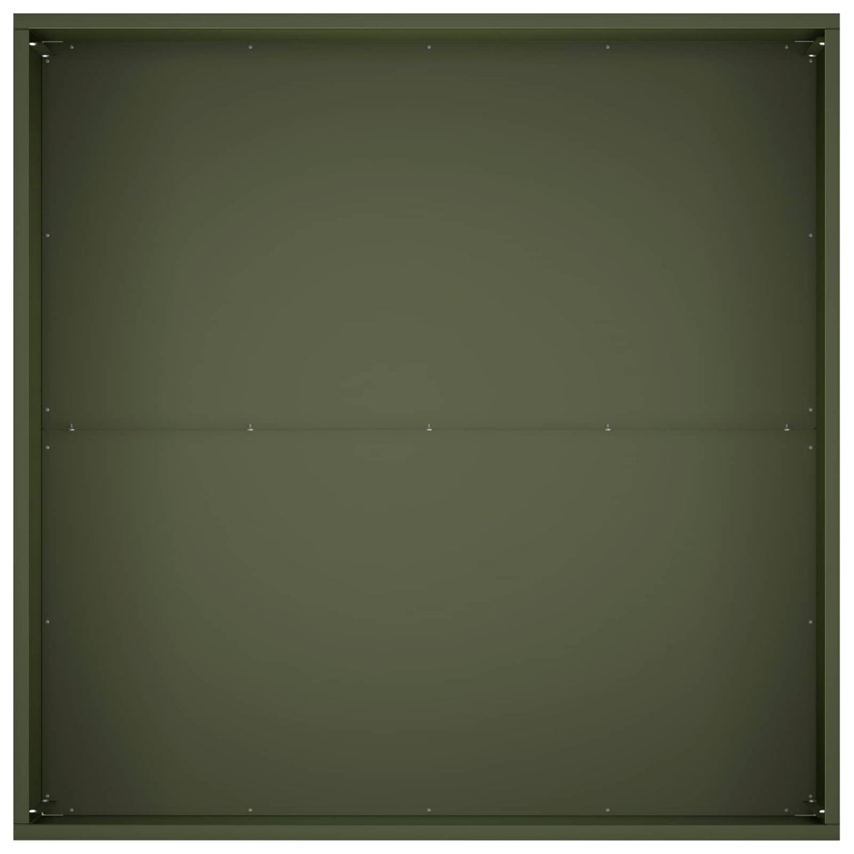Vaso da giardino Verde Oliva 100 x 100 x 40 cm