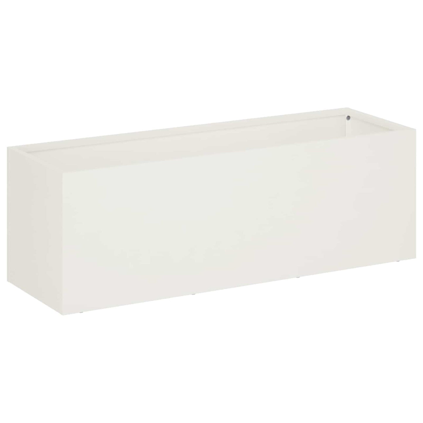 Vaso da giardino 2 pz Bianco 40 x 20 x 20 cm | homemem39