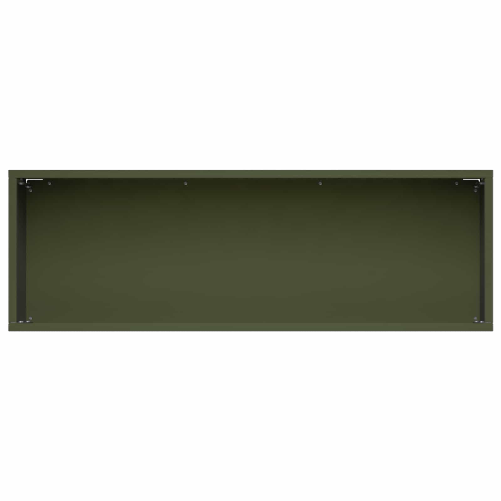 Vaso da giardino Verde Oliva 40 x 20 x 20 cm | homemem39