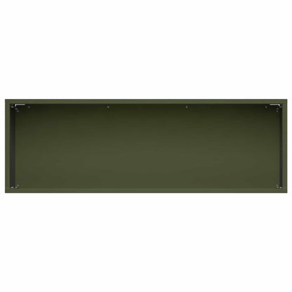 Vaso da giardino Verde Oliva 40 x 20 x 20 cm | homemem39