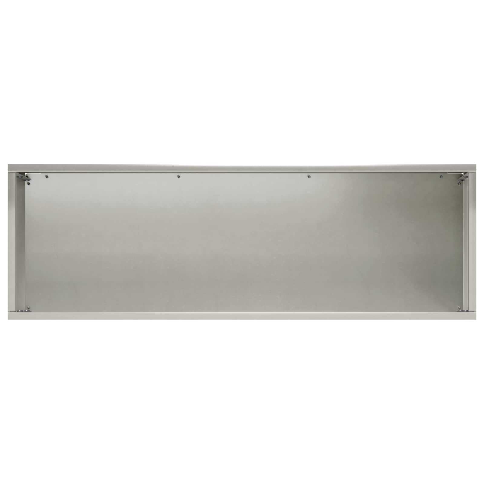 Vaso da giardino 2 pz Argento 60 x 20 x 20 cm Acciaio Inox | homemem39