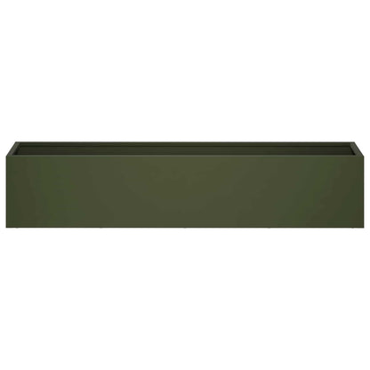Vaso da giardino Verde Oliva 80 x 20 x 20 cm | homemem39