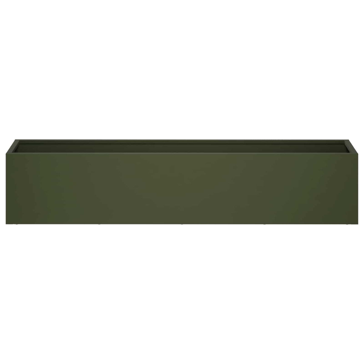 Vaso da giardino 2 pz Verde Oliva 80 x 20 x 20 cm | homemem39