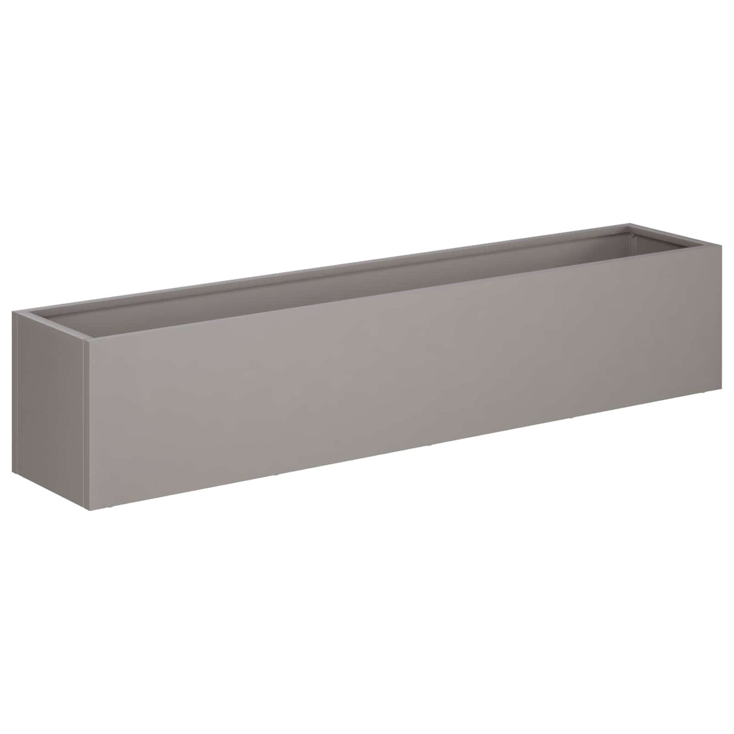 Vaso da giardino Ruggine 80 x 20 x 20 cm Acciaio Corten | homemem39