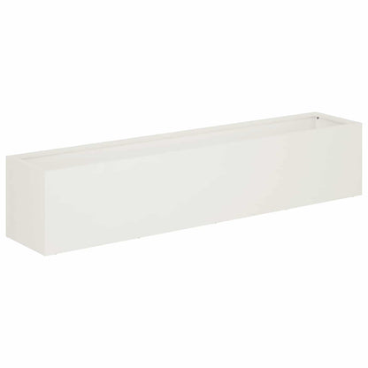 Vaso da giardino Bianco 100 x 20 x 20 cm | homemem39