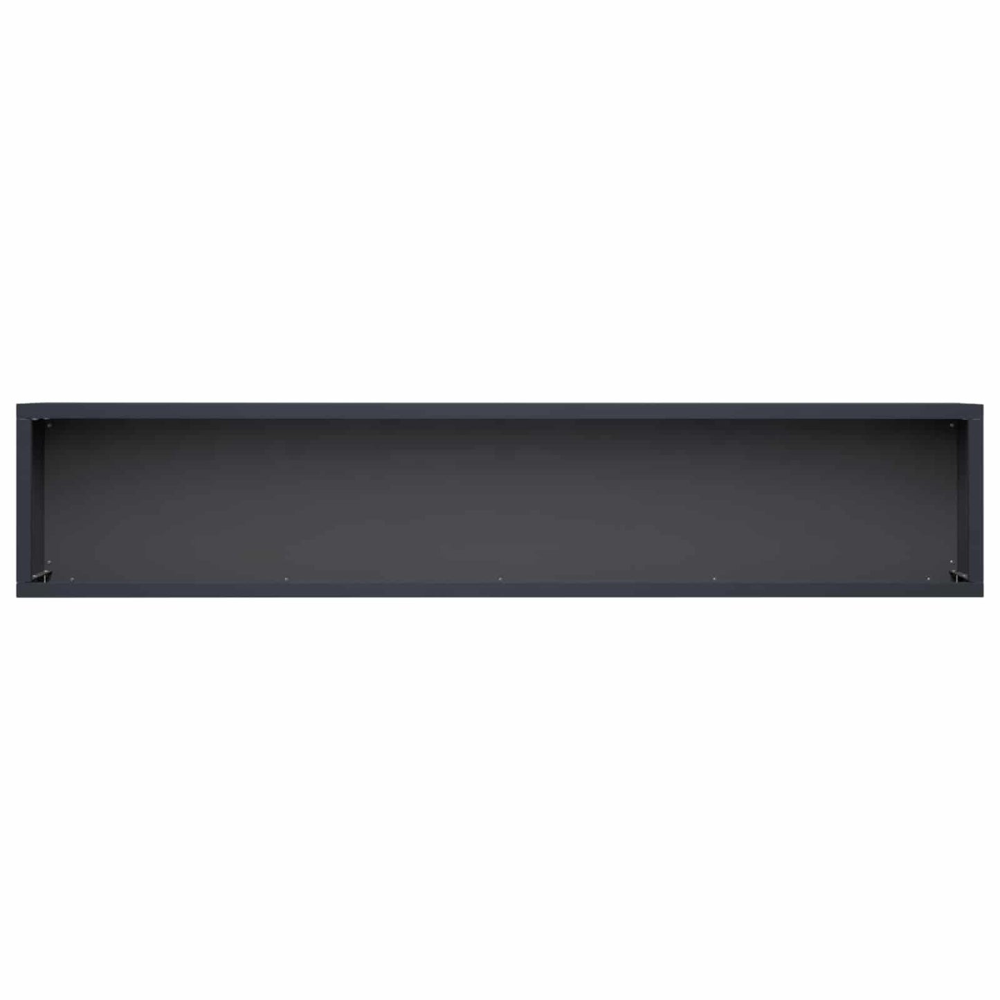 Vaso da giardino Antracite 100 x 20 x 20 cm | homemem39