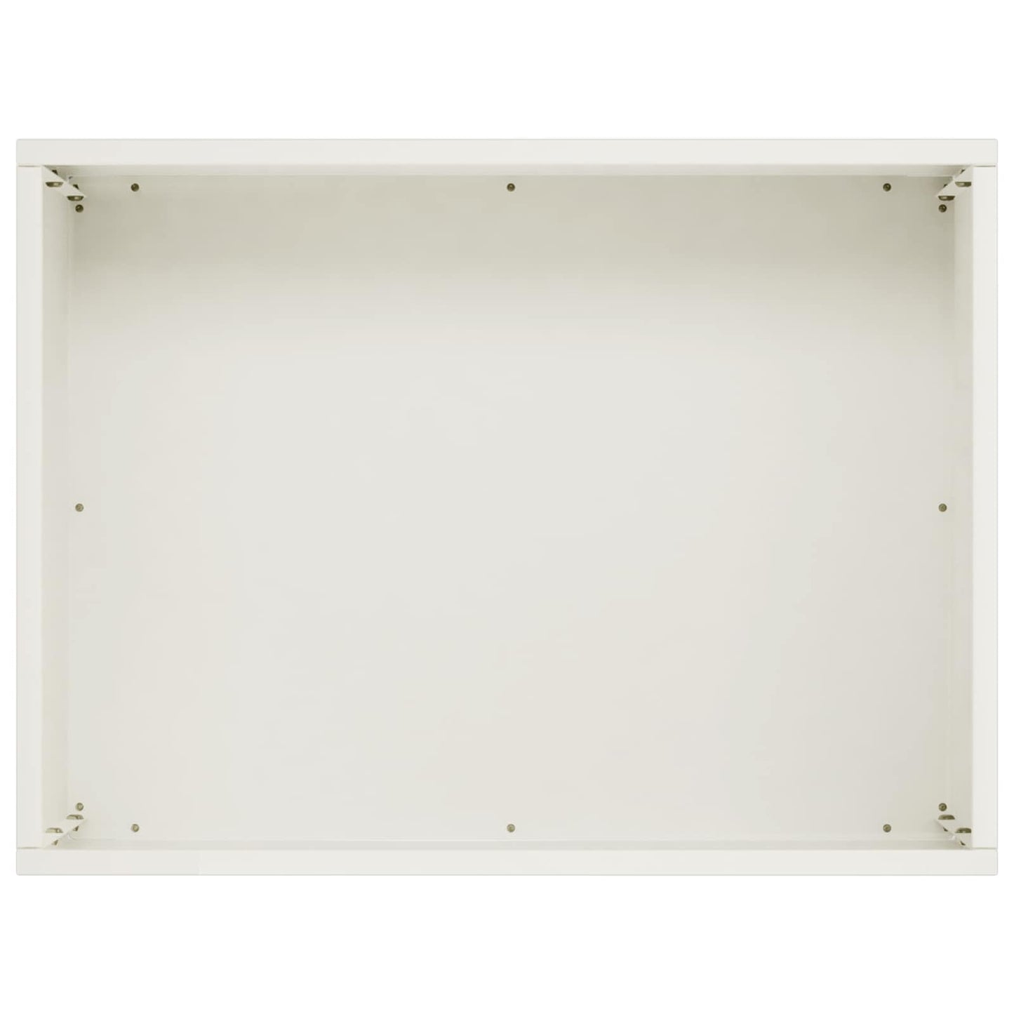Vaso da giardino 2 pz Bianco 40 x 30 x 30 cm | homemem39
