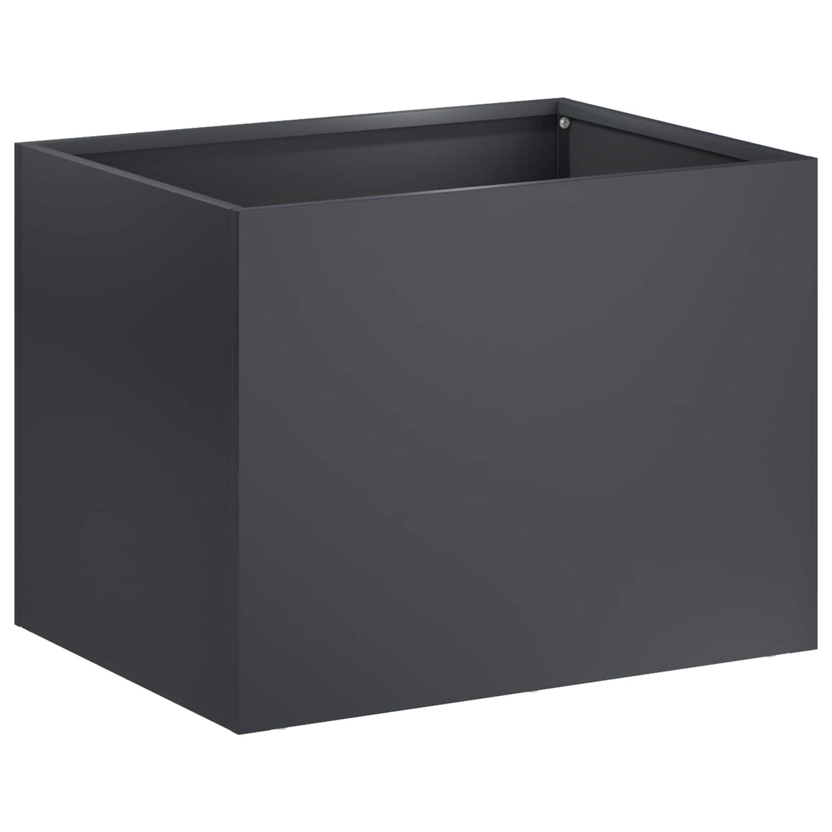 Vaso da giardino 2 pz Antracite 40 x 30 x 30 cm