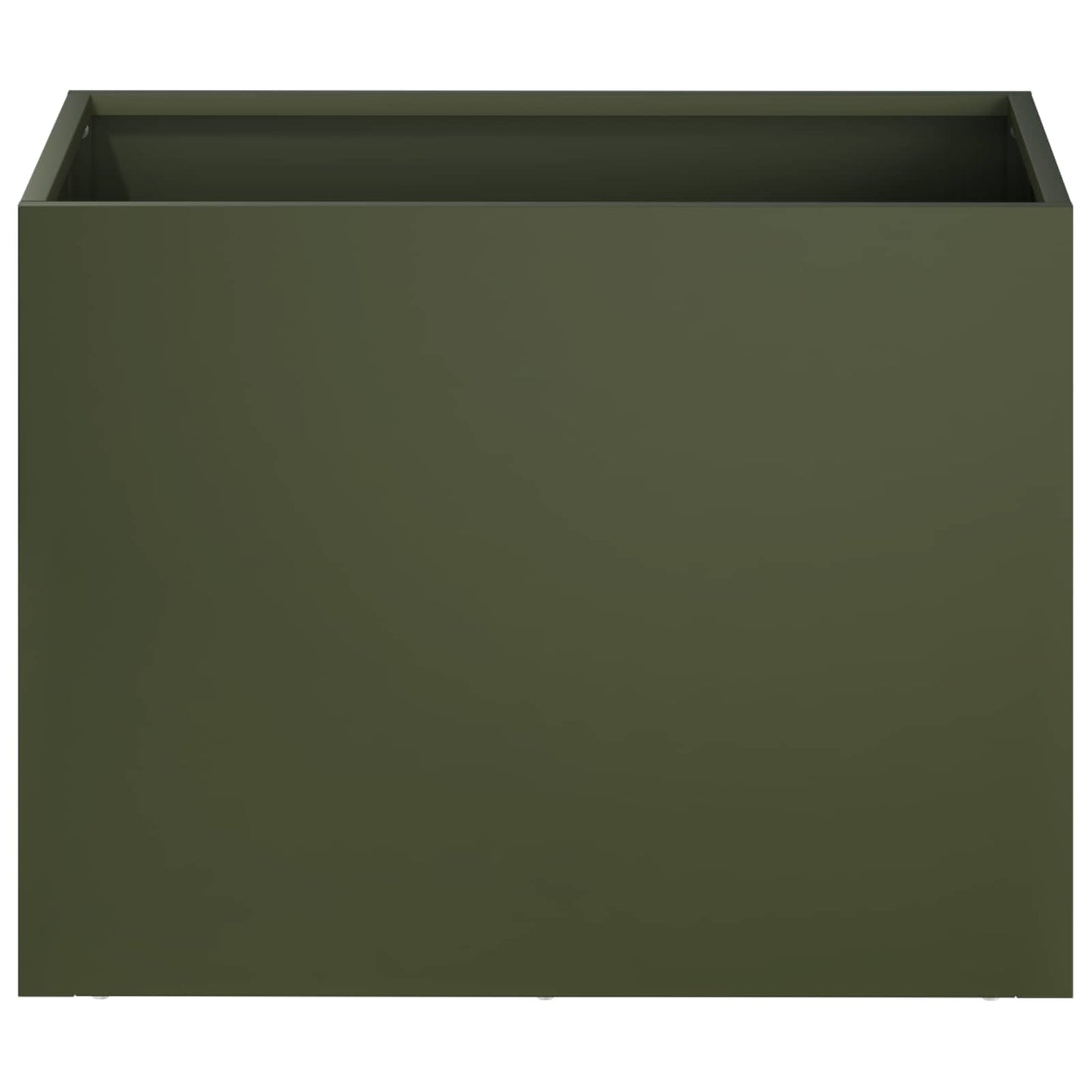 Vaso da giardino Verde Oliva 40 x 30 x 30 cm | homemem39