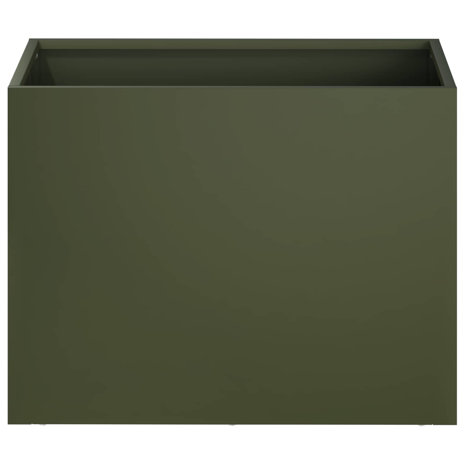 Vaso da giardino Verde Oliva 40 x 30 x 30 cm | homemem39