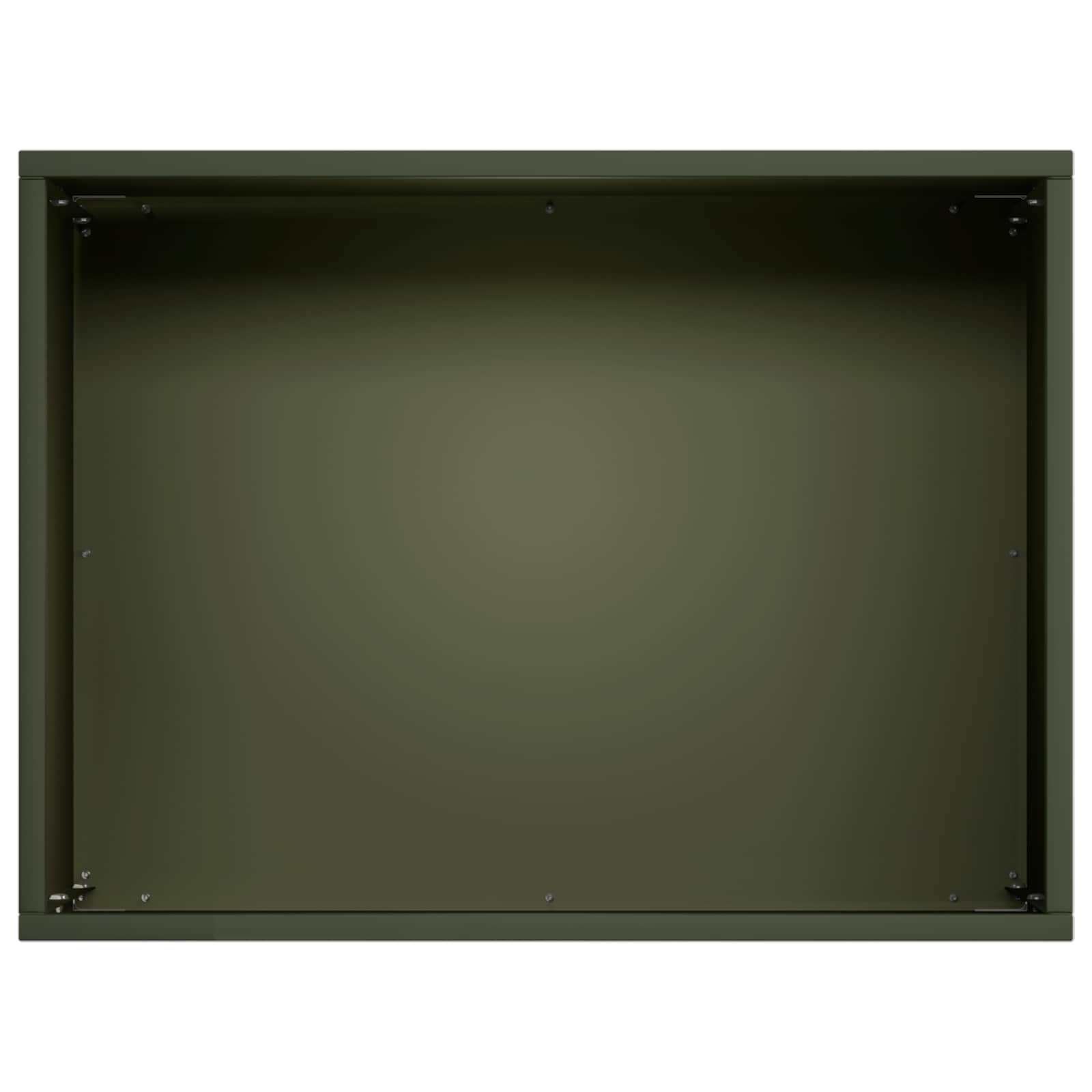 Vaso da giardino Verde Oliva 40 x 30 x 30 cm | homemem39