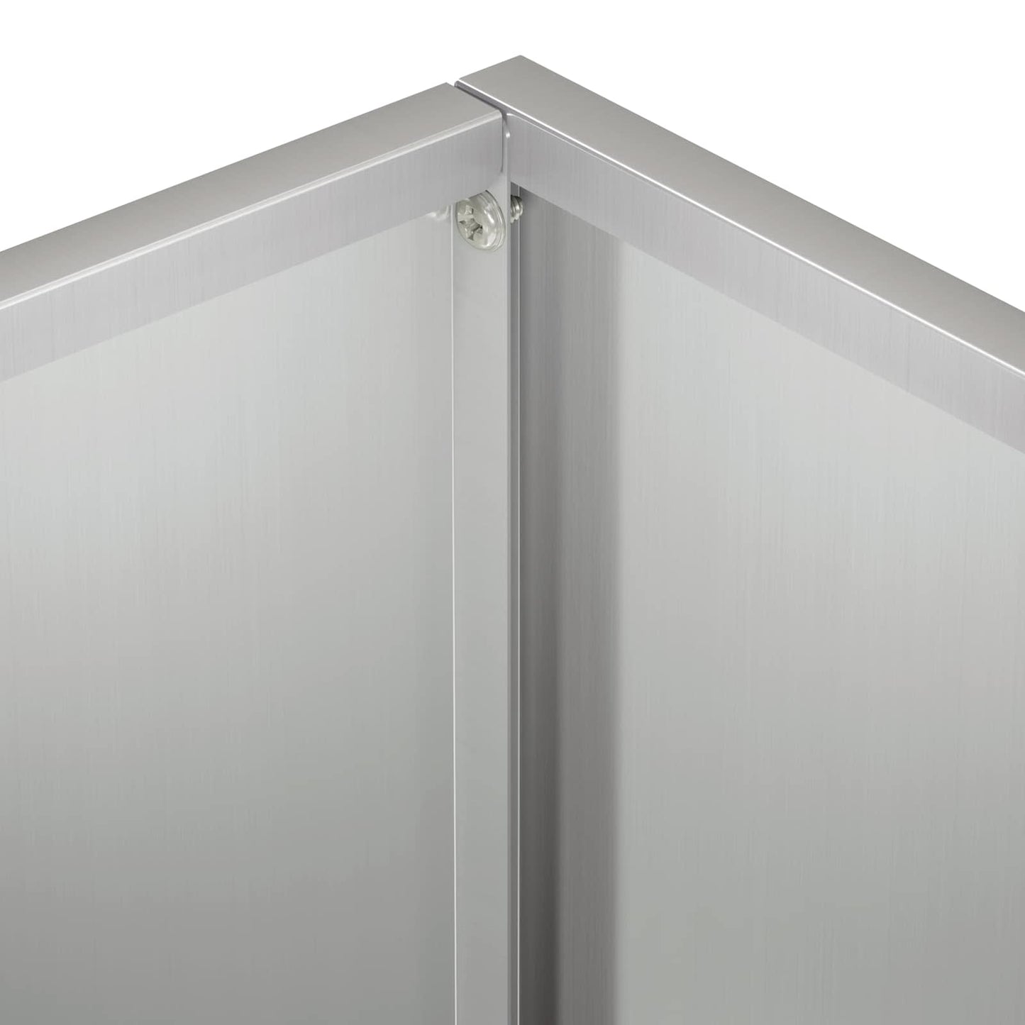 Vaso da giardino Argento 40 x 30 x 30 cm Acciaio zincato | homemem39