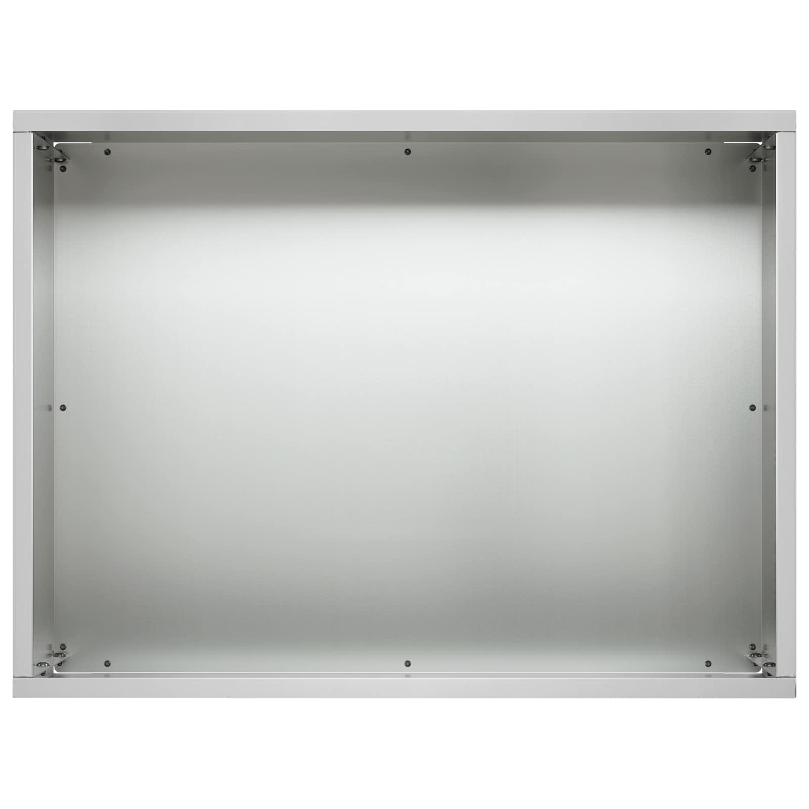 Vaso da giardino 2 pz Argento 40 x 30 x 30 cm Acciaio zincato | homemem39