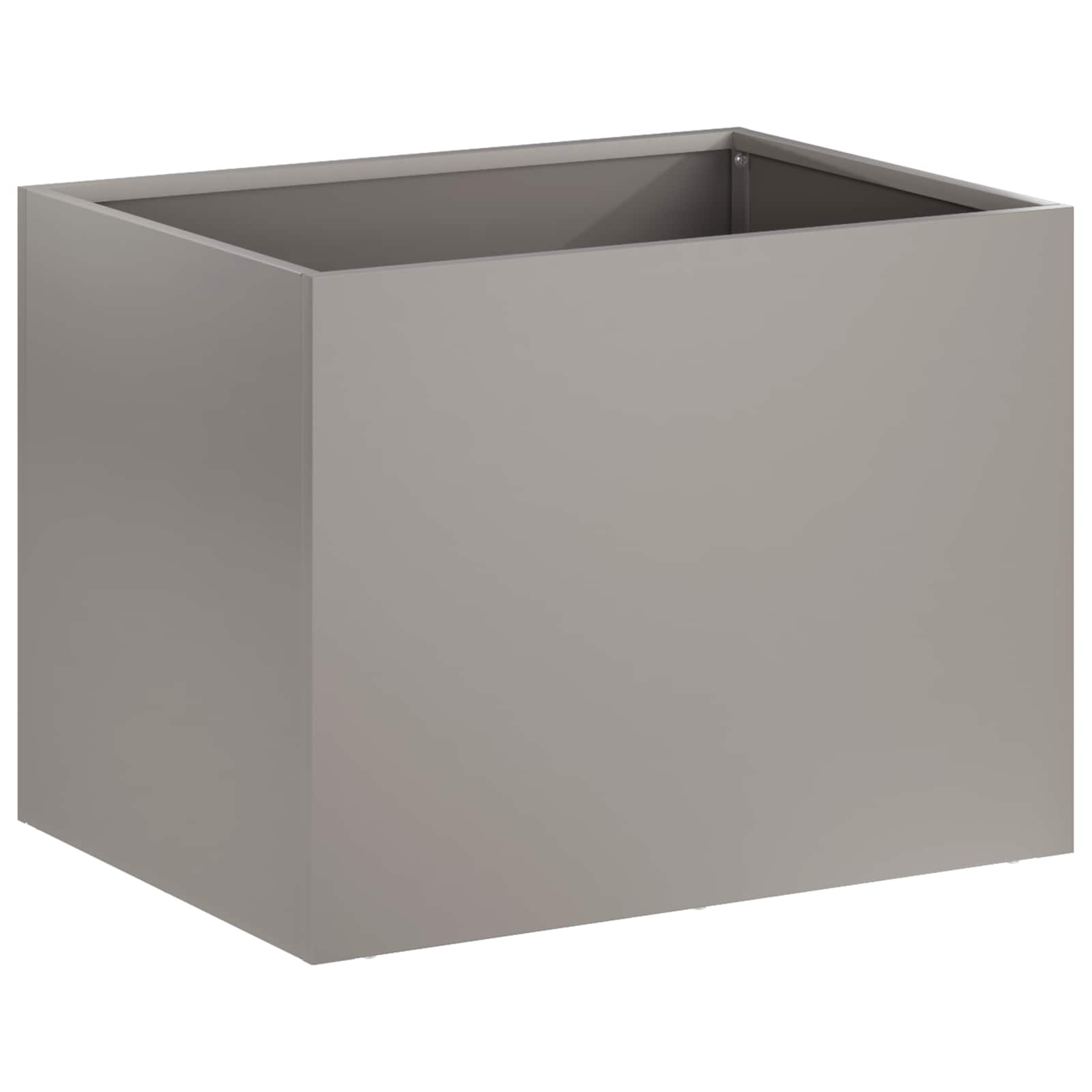 Vaso da giardino Ruggine 40 x 30 x 30 cm Acciaio Corten | homemem39