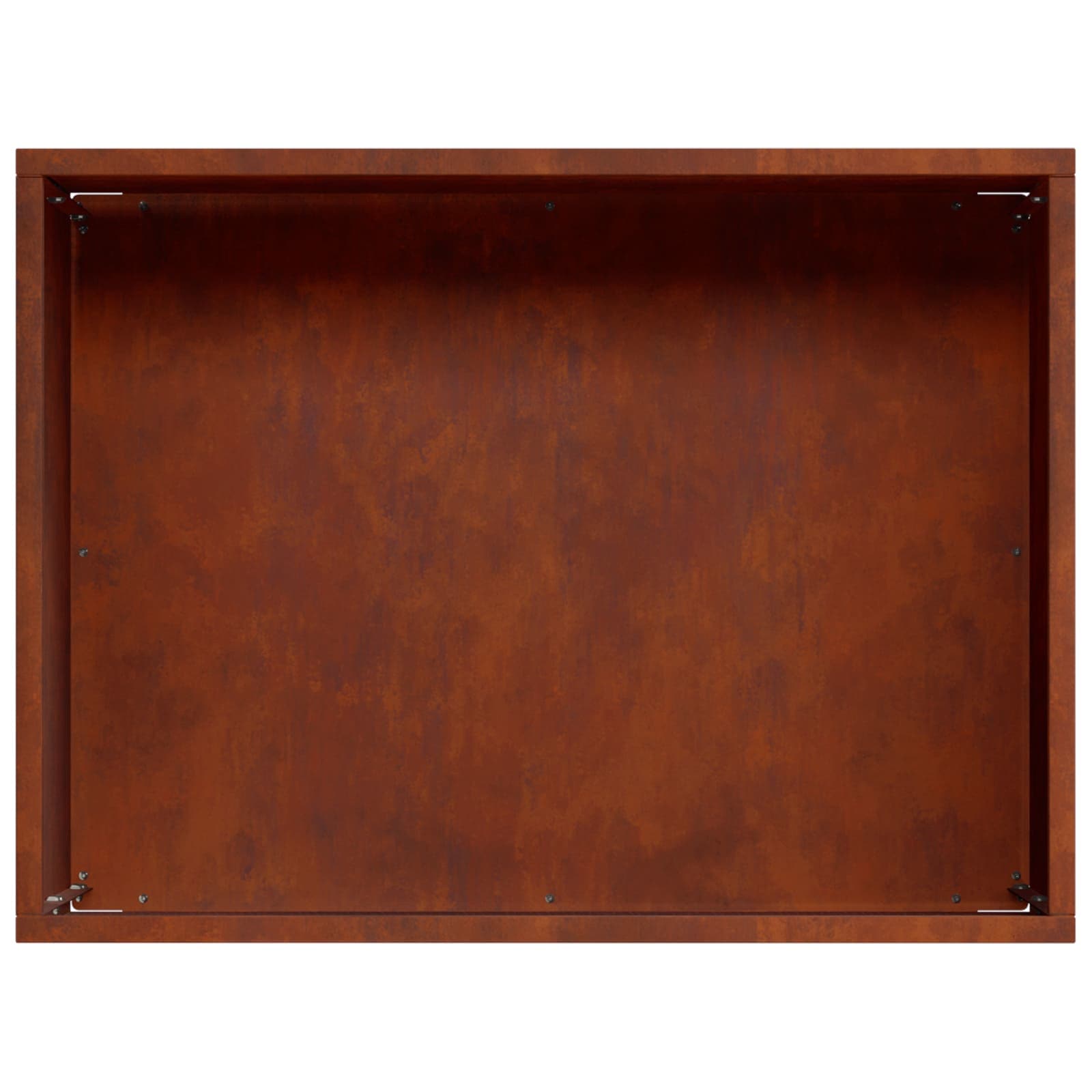 Vaso da giardino Ruggine 40 x 30 x 30 cm Acciaio Corten | homemem39
