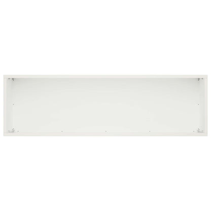 Vaso da giardino Bianco 80 x 30 x 30 cm | homemem39