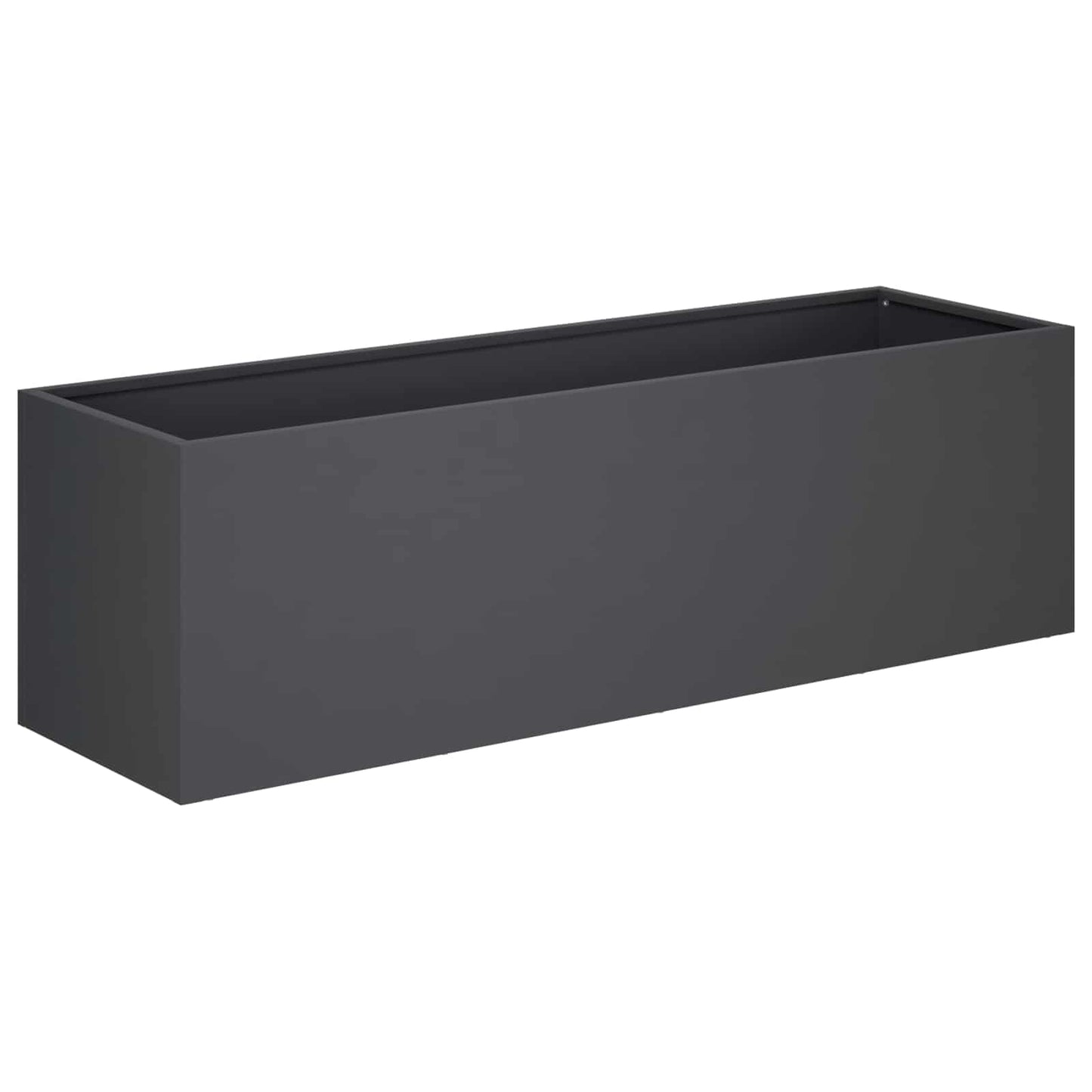 Vaso da giardino Antracite 80 x 30 x 30 cm | homemem39