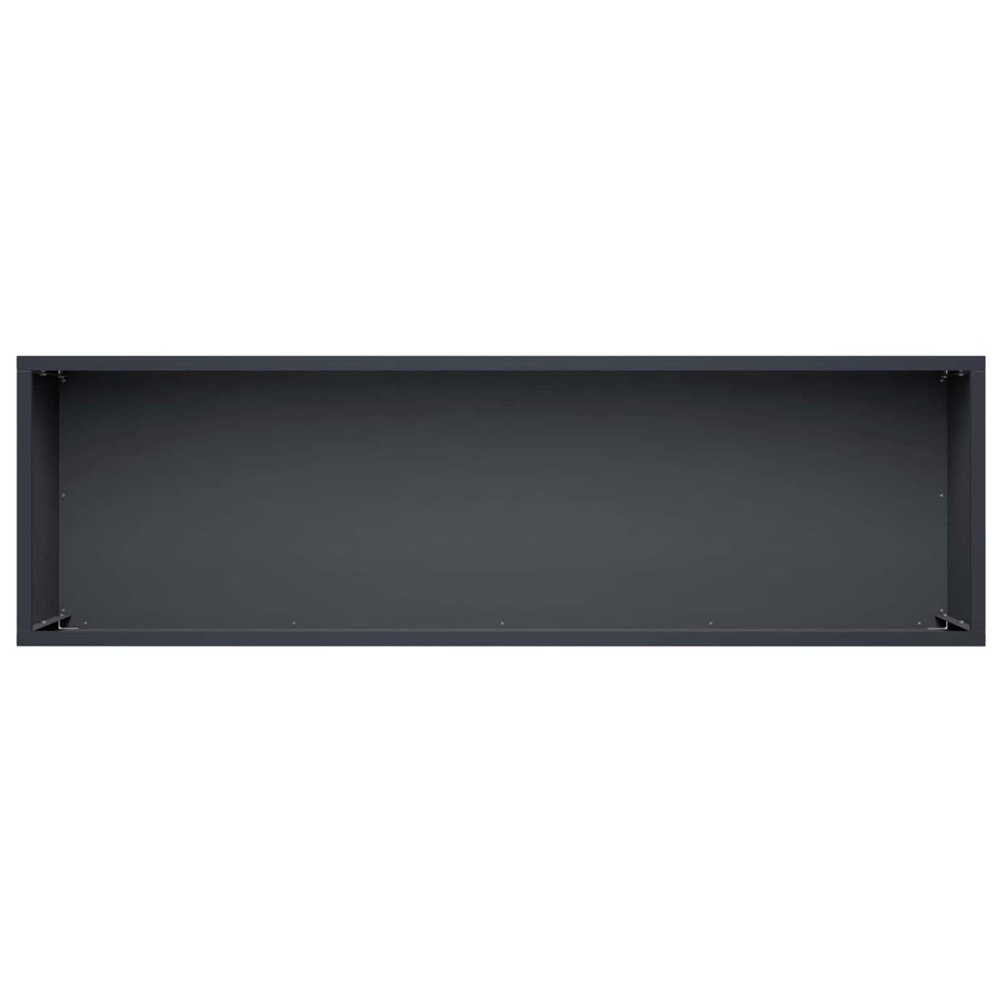 Vaso da giardino Antracite 80 x 30 x 30 cm | homemem39