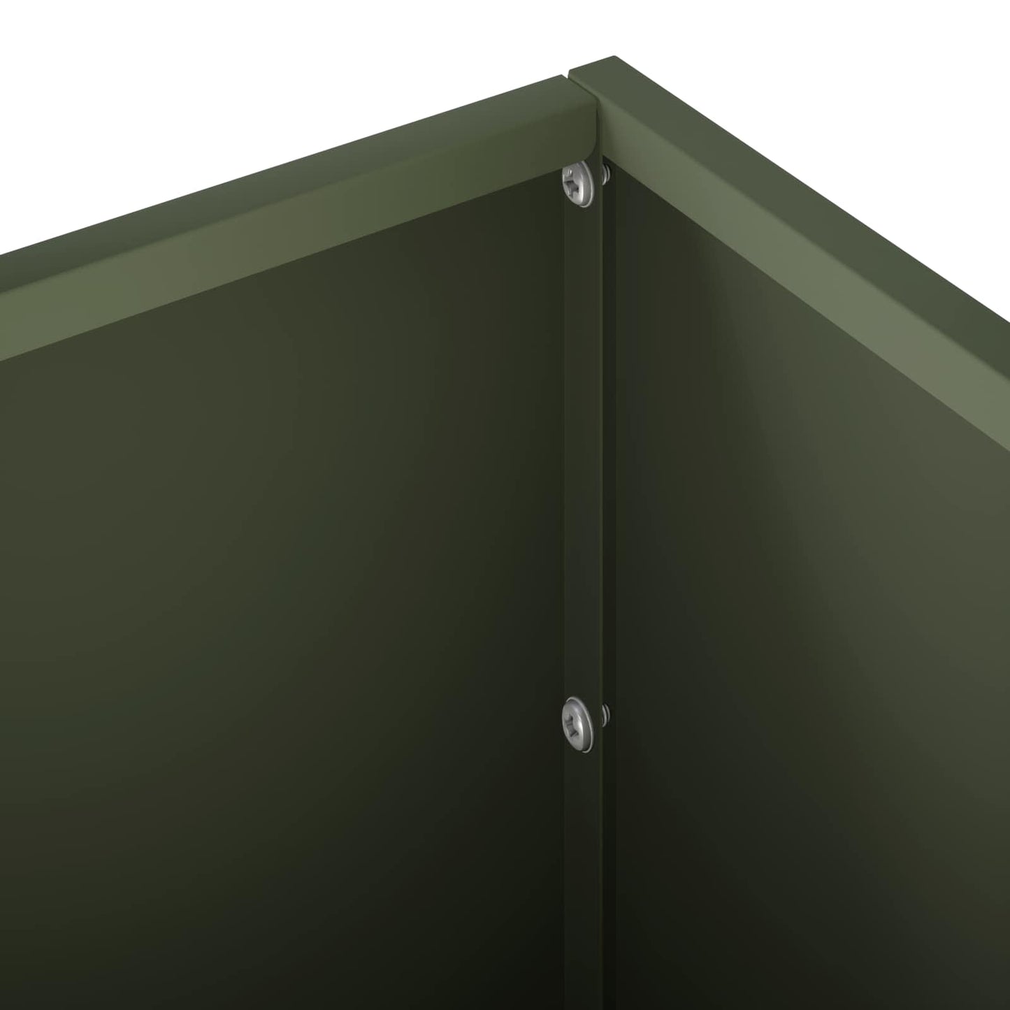 Vaso da giardino Verde Oliva 80 x 30 x 30 cm | homemem39