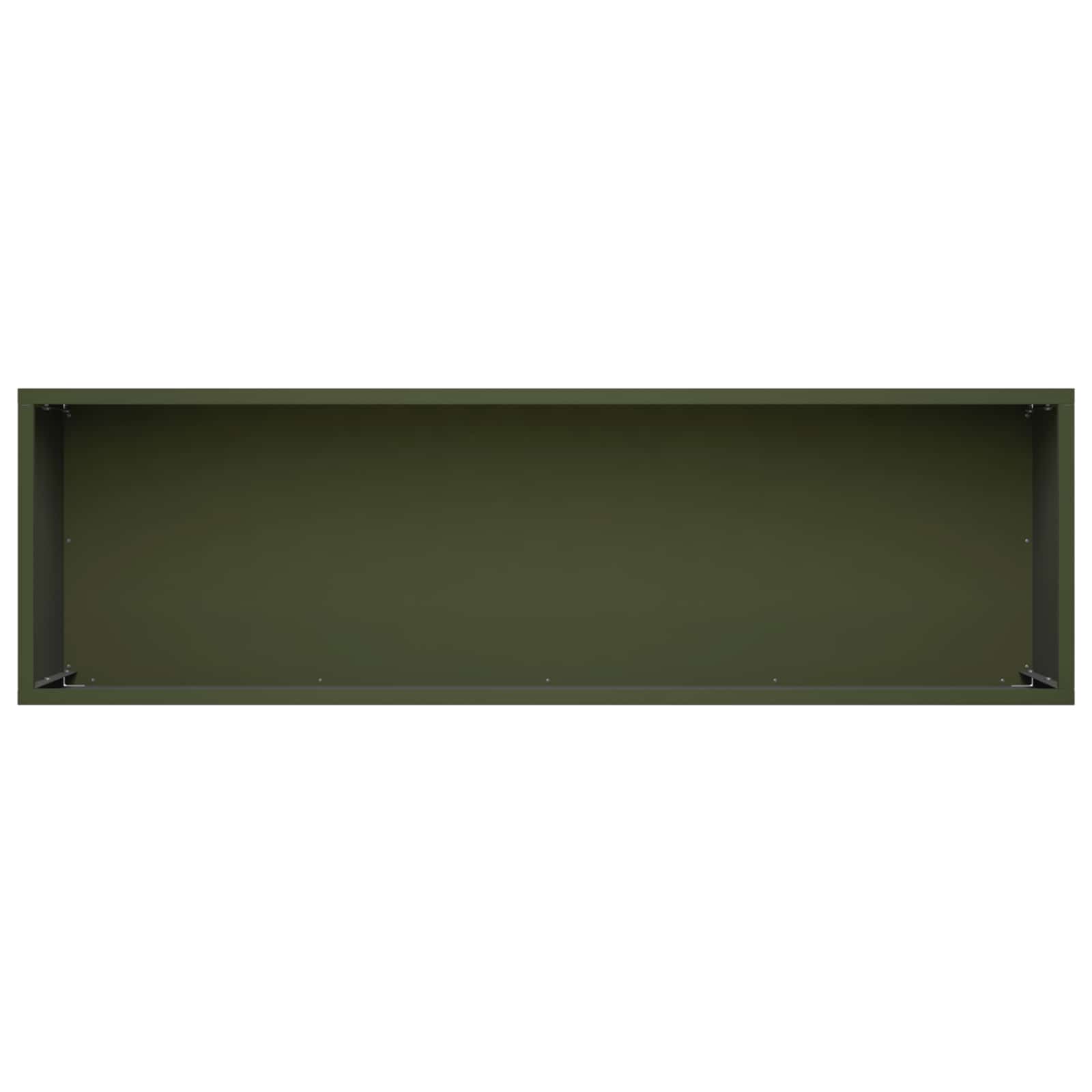 Vaso da giardino 2 pz Verde Oliva 80 x 30 x 30 cm | homemem39