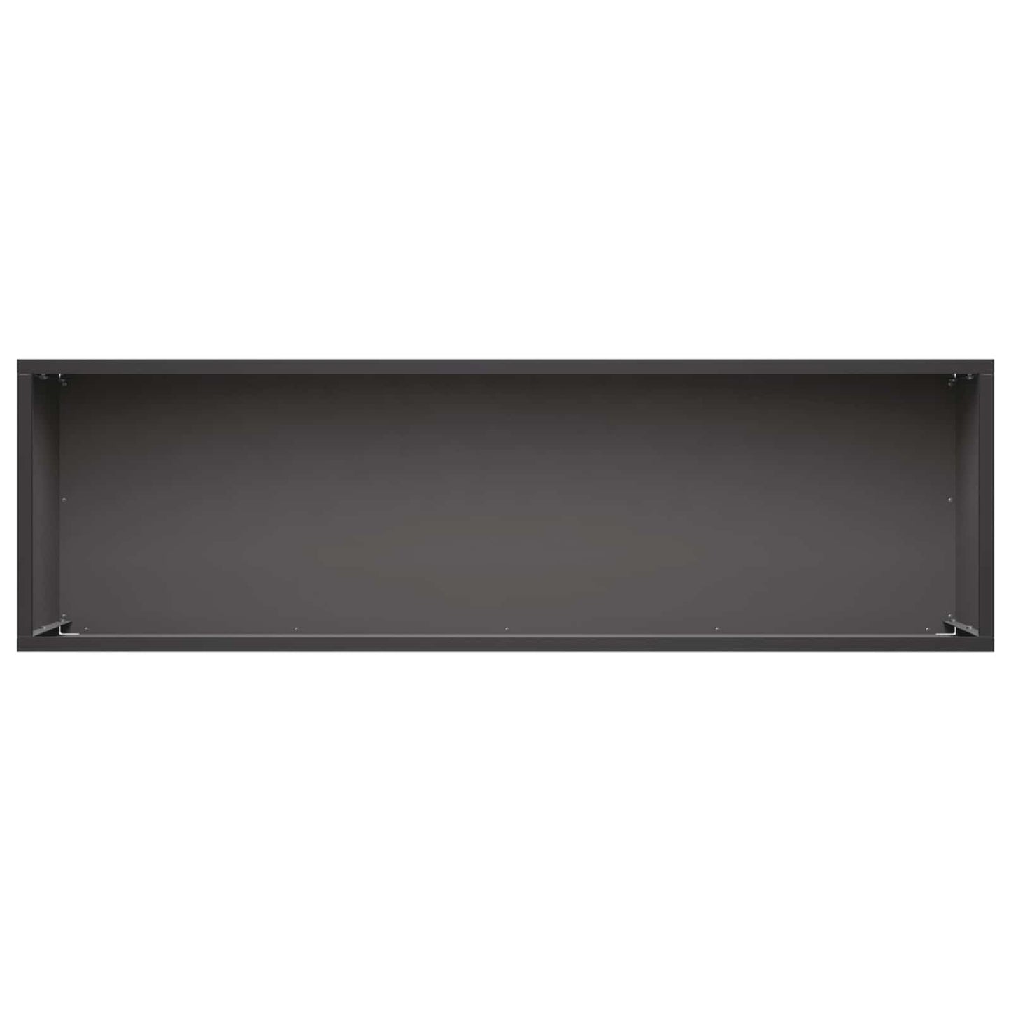 Vaso da giardino Nero 100 x 30 x 30 cm | homemem39