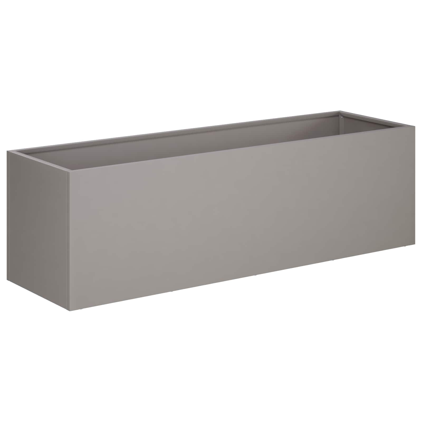 Vaso da giardino Ruggine 100 x 30 x 30 cm Acciaio Corten | homemem39